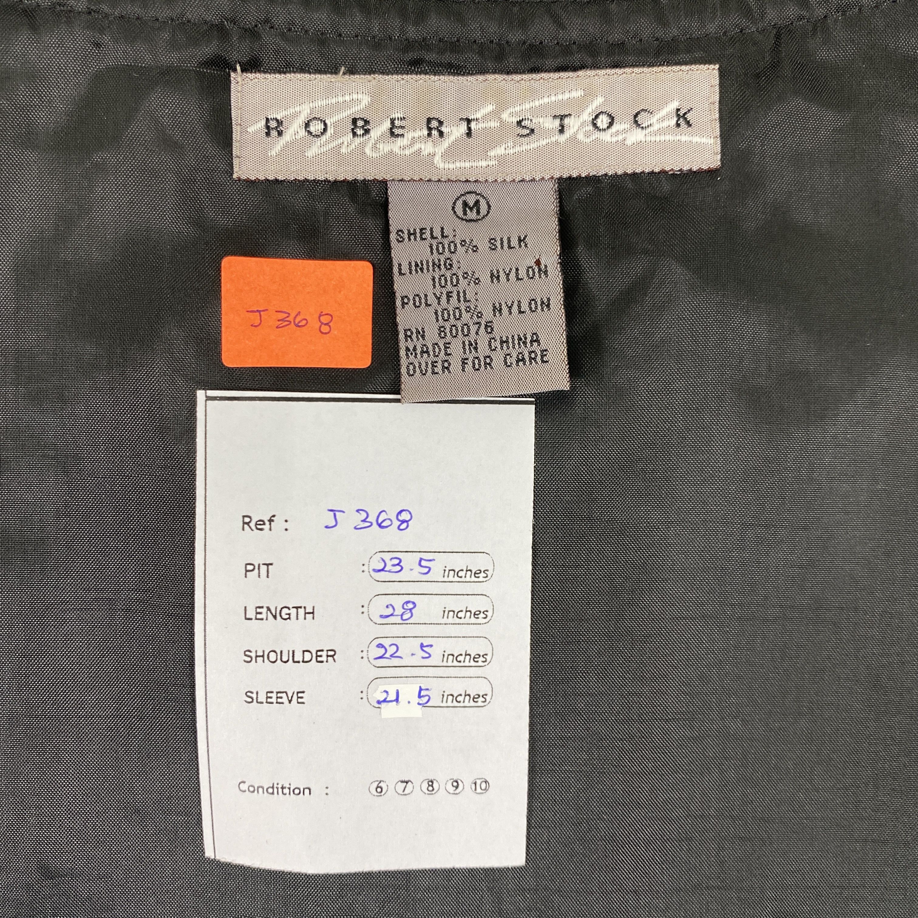 Japanese Brand Vintage Robert Stock Paisley Silk Medium Jacket- J368 Size US M / EU 48-50 / 2 - 6 Thumbnail