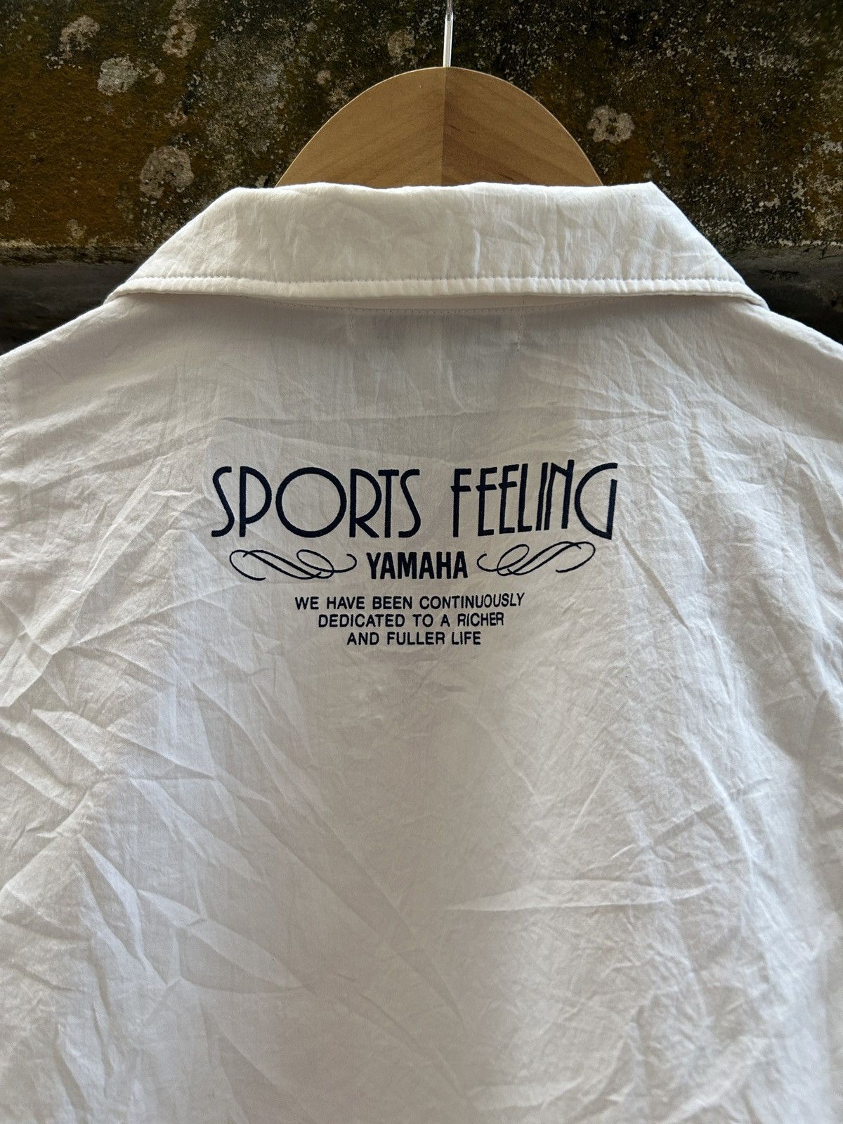 Vintage × Yamaha Vintage Yamaha jacket White Size US S / EU 44-46 / 1 - 7 Thumbnail
