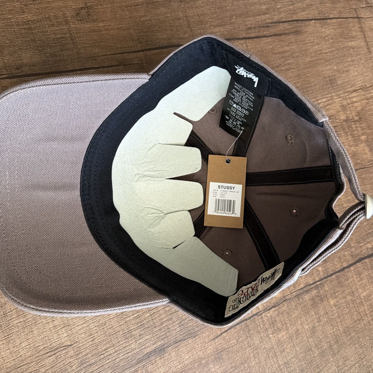 Stussy Stussy basic canvas cap Size ONE SIZE - 3 Thumbnail