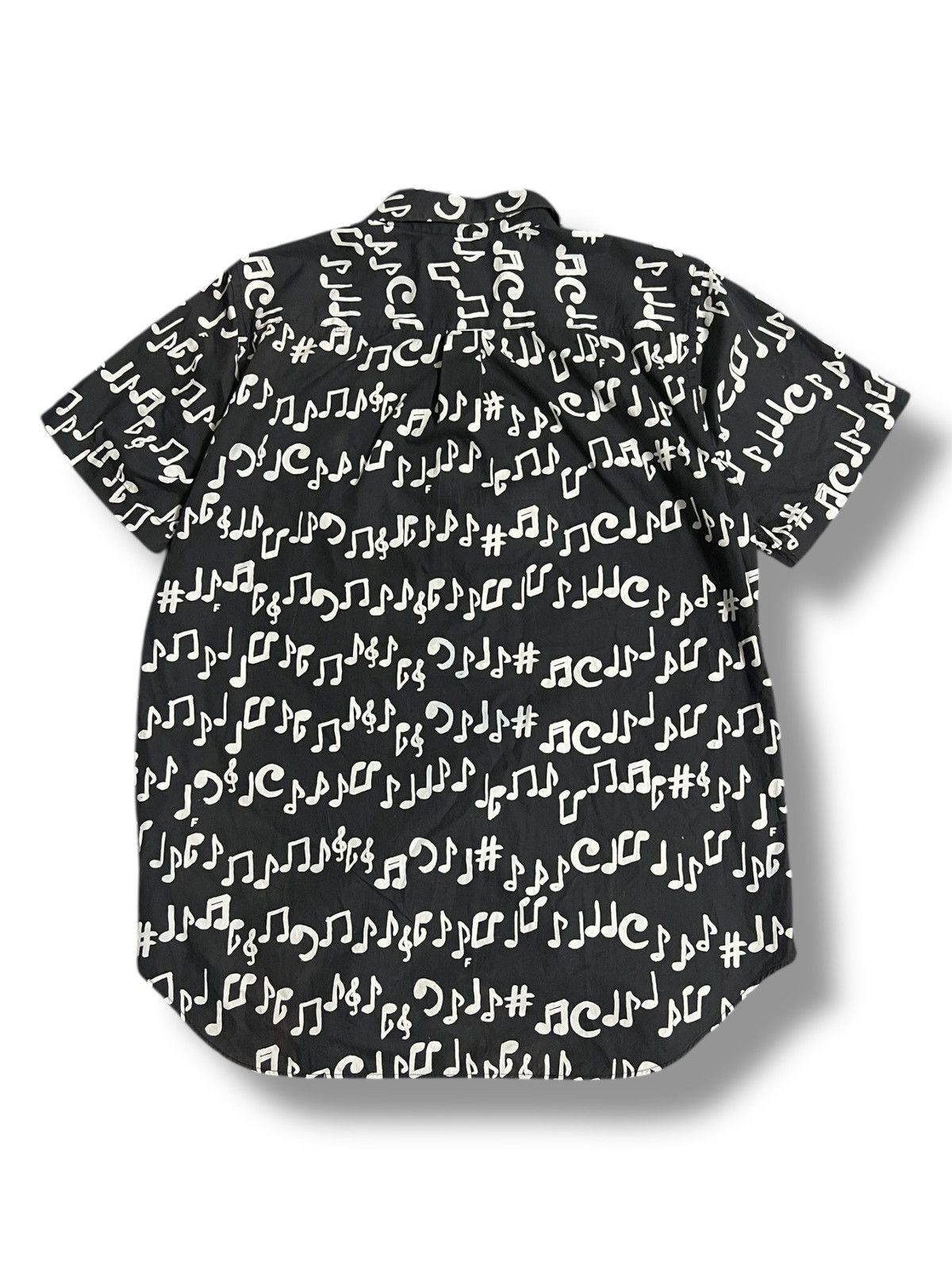 Comme des Garcons Black BLACK COMME des GARÇONS Short Sleeve Shirt Button Up Size US M / EU 48-50 / 2 - 2 Thumbnail