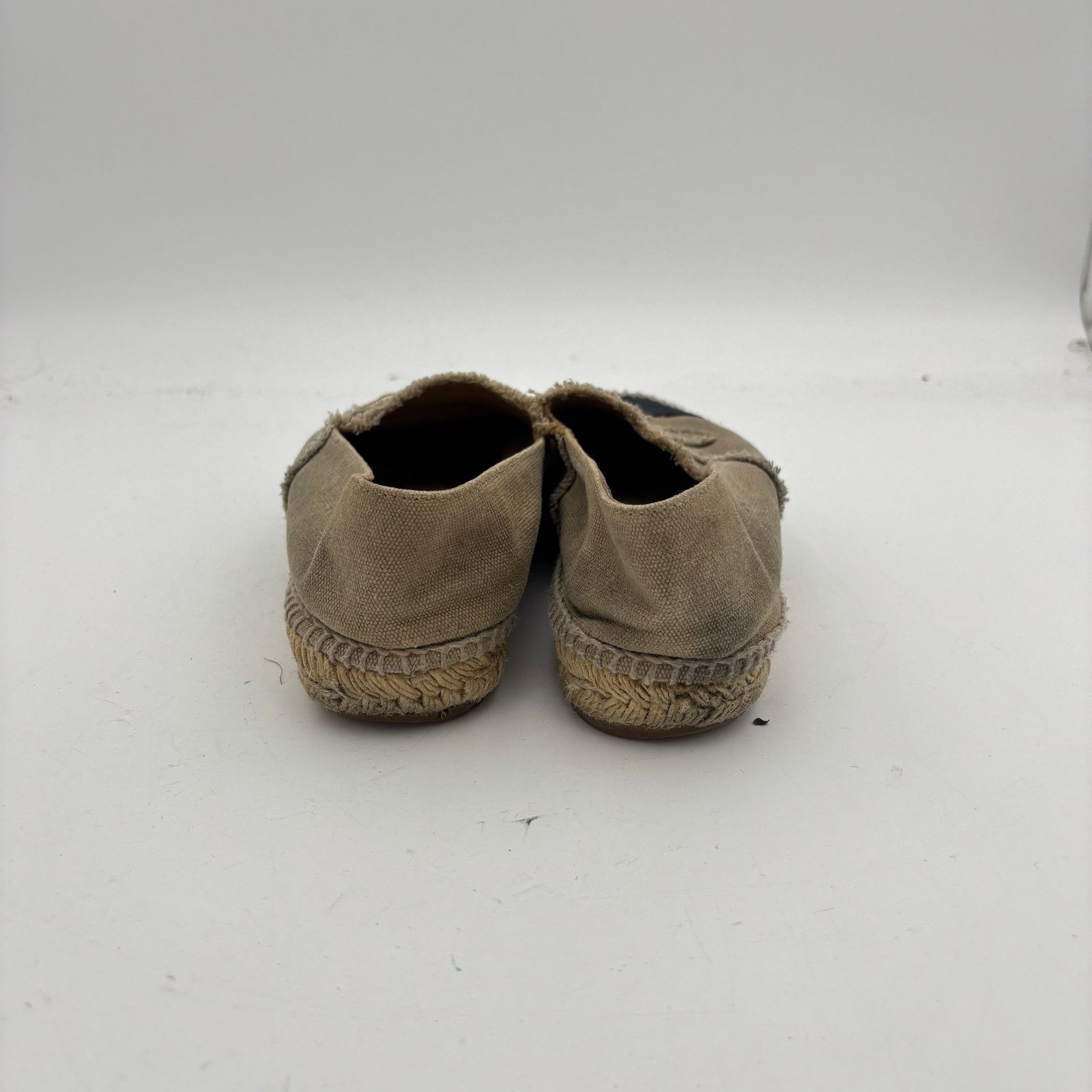 Chanel Chanel CC Logo Canvas Black Cap Toe Espadrilles Slip Ons 37 Size US 6.5 / IT 36.5 - 4 Thumbnail