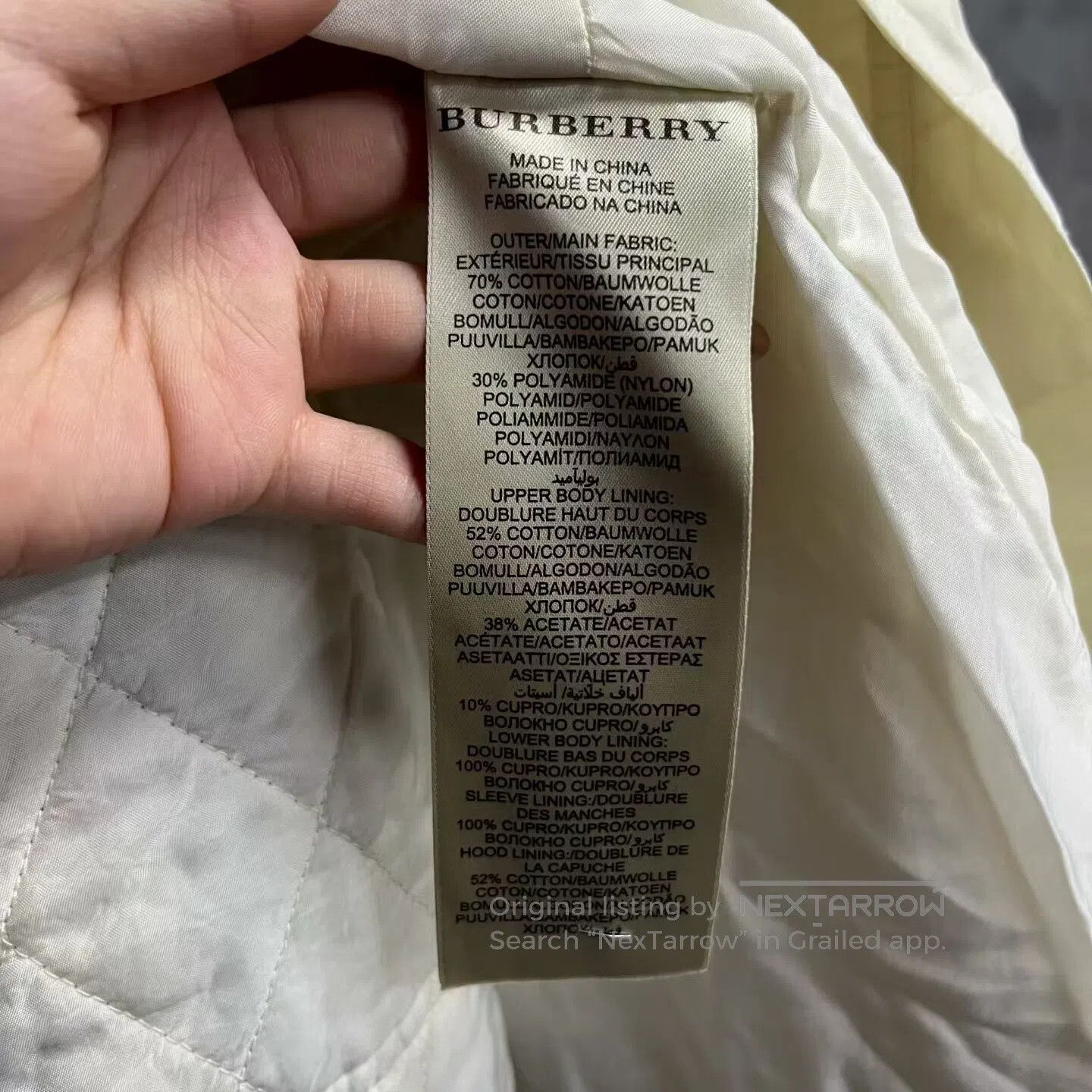 Burberry Burberry Short casual jacket coat| Size US XL / EU 56 / 4 - 3 Thumbnail