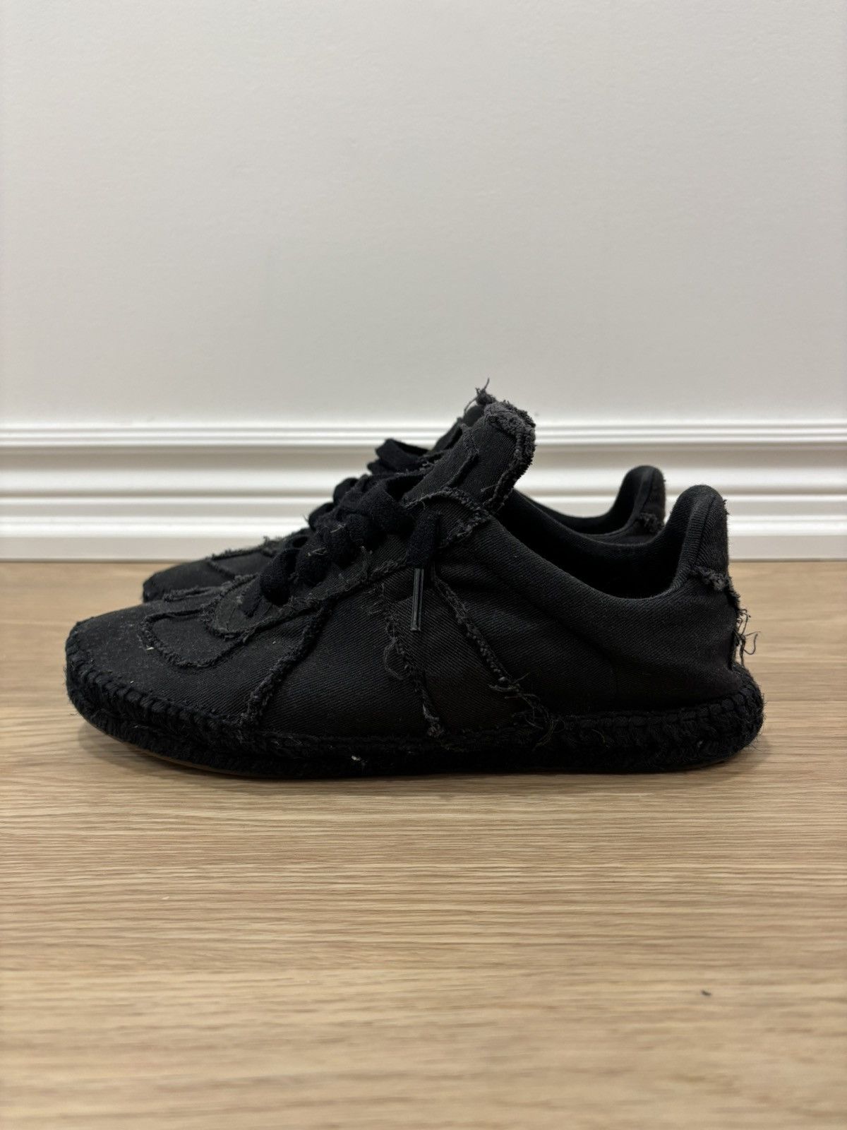 Maison Margiela Maison Margiela - Black Replica Espadrilles 