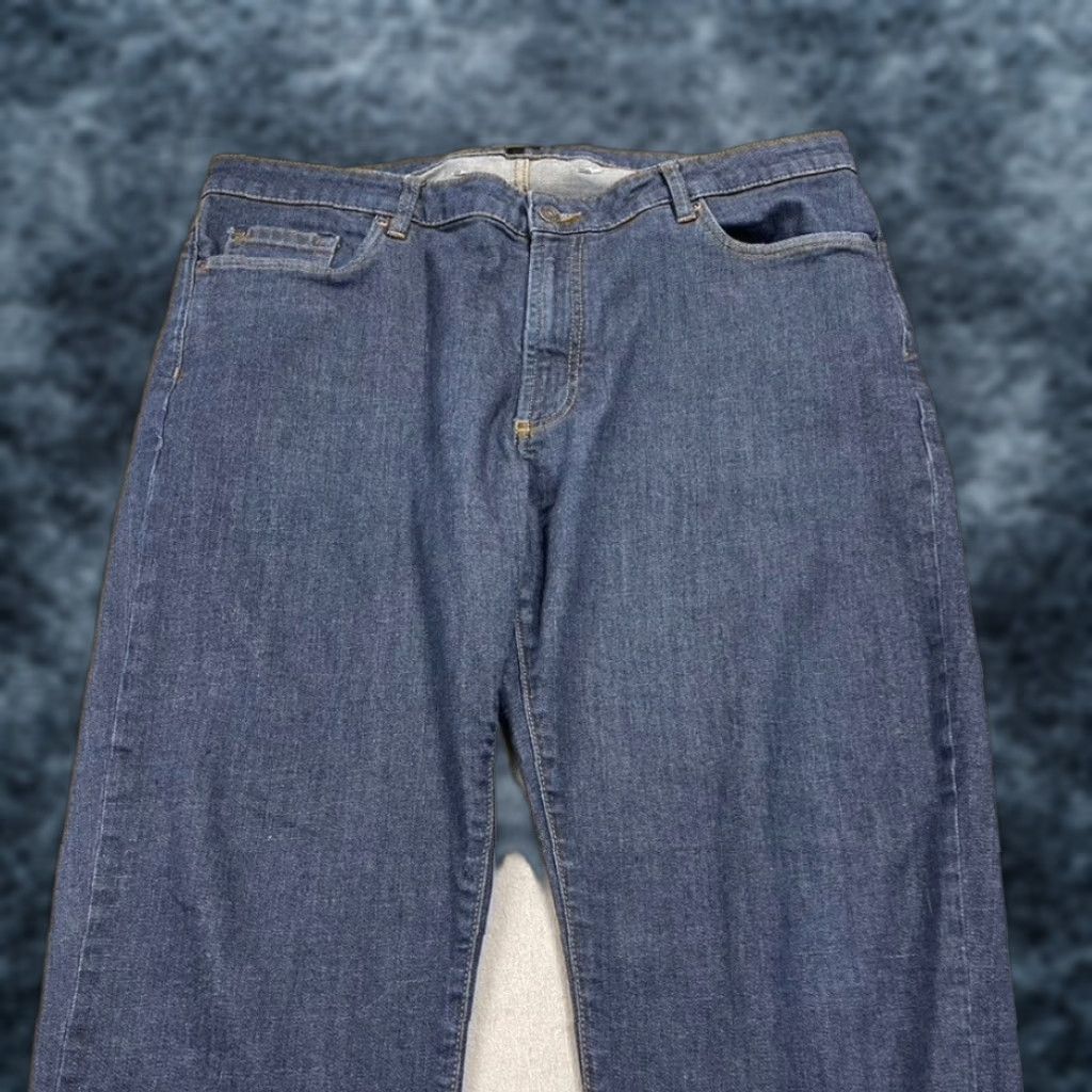 Peter Millar Jeans Mens 38x29 Blue Indigo Pilot Mill Denim Cotton Blend Stretch