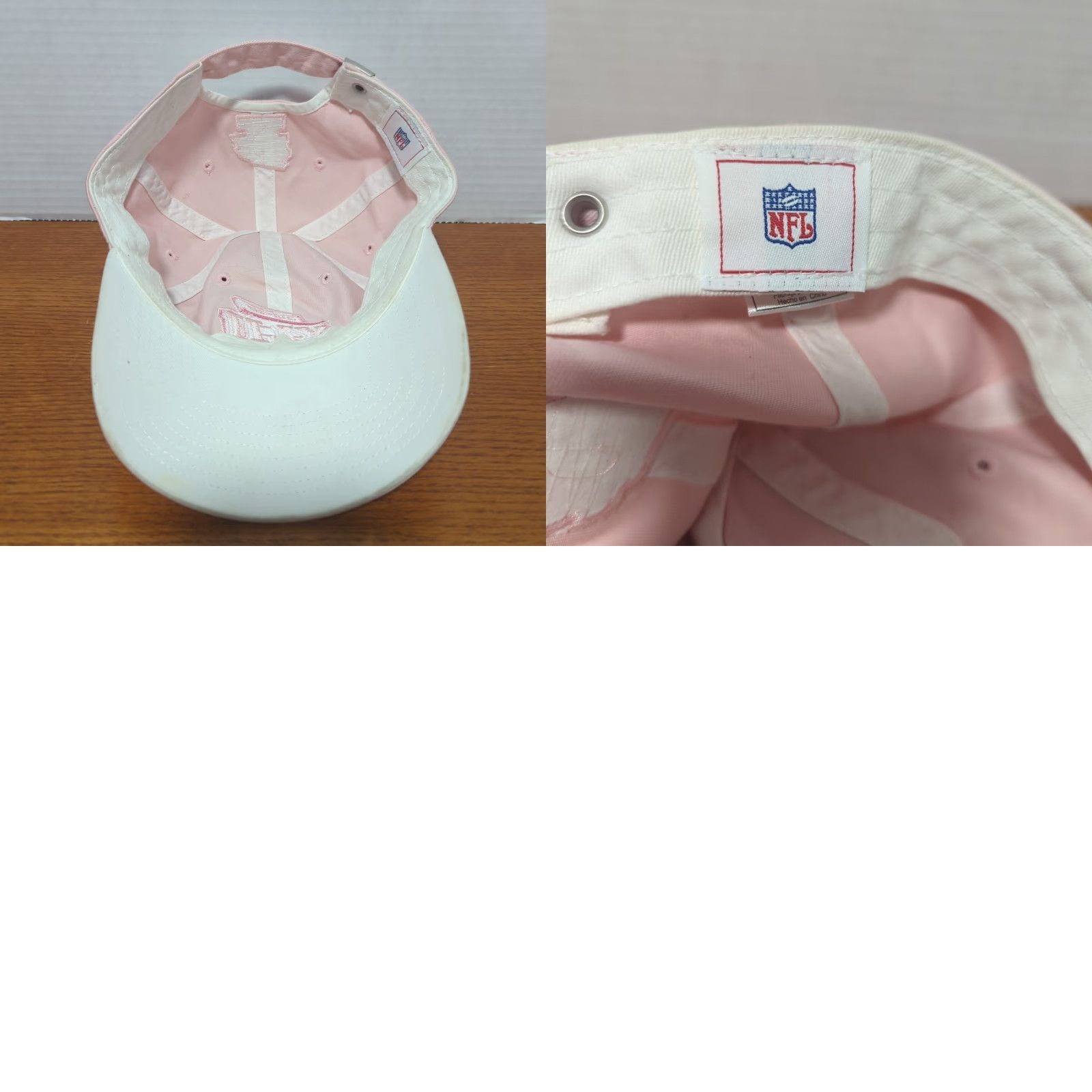 NFL NFL Super Bowl XLII Womens Hat Cap All Pink Adjustable 2008 Arizona Football Size ONE SIZE - 8 Thumbnail