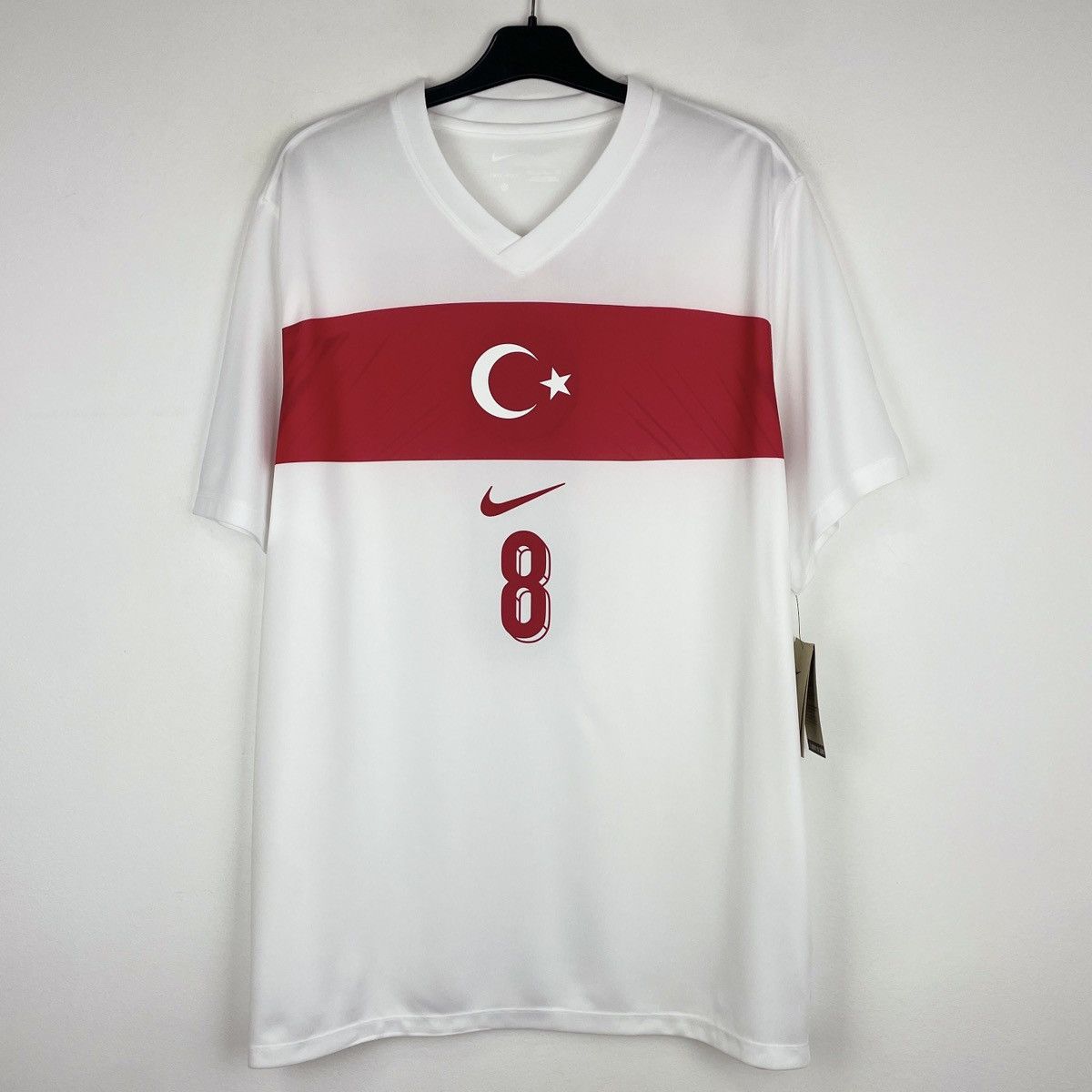 Nike Turkey Arda Guler Nike Jersey Shirt Men 2024 size XXL Size US XXL / EU 58 / 5 - 2 Thumbnail