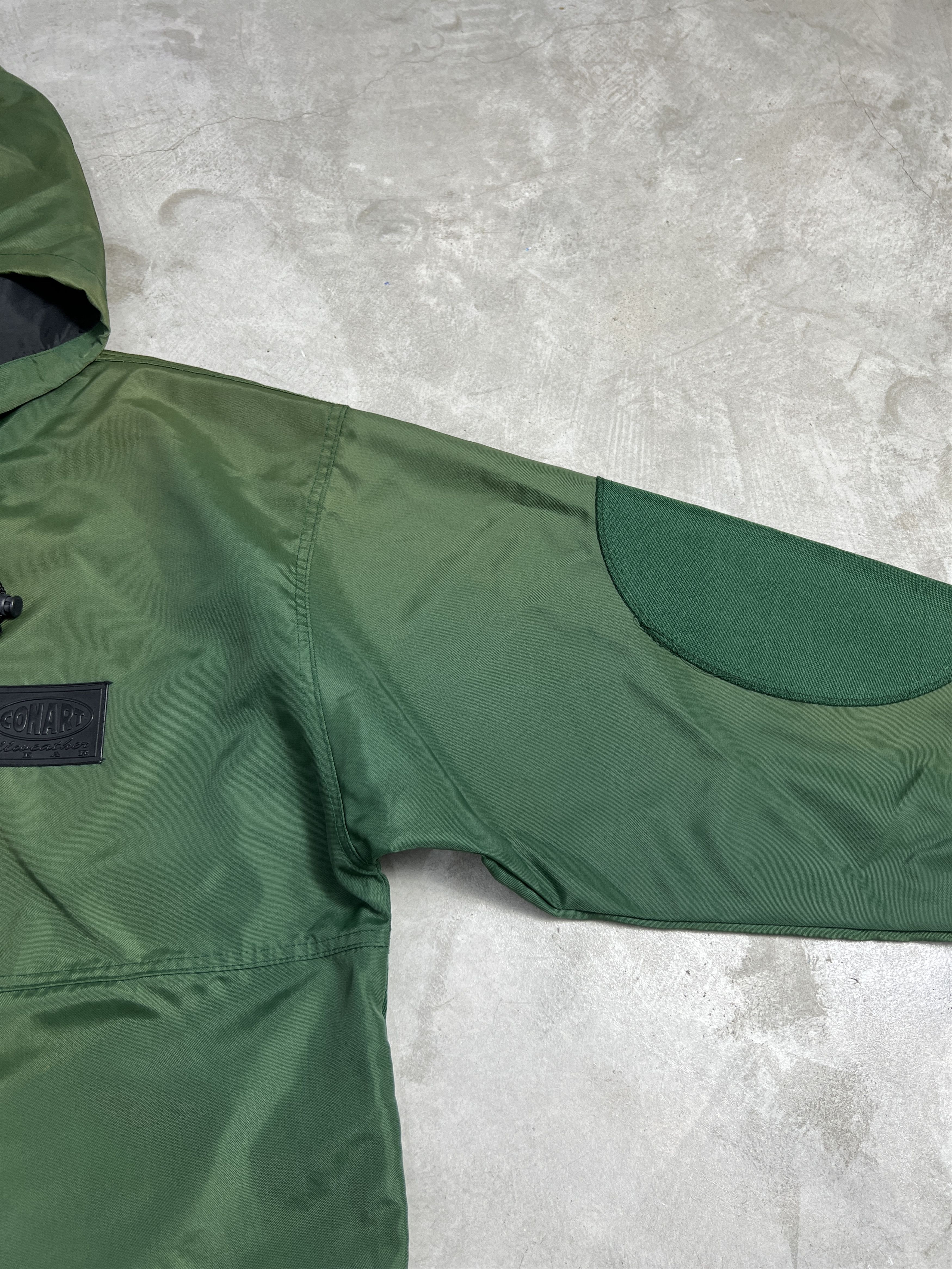 Japanese Brand × Vintage Vintage 90s CONART Illweather Wear Nylon Hoodie (L) JK367 Size US L / EU 52-54 / 3 - 11 Thumbnail