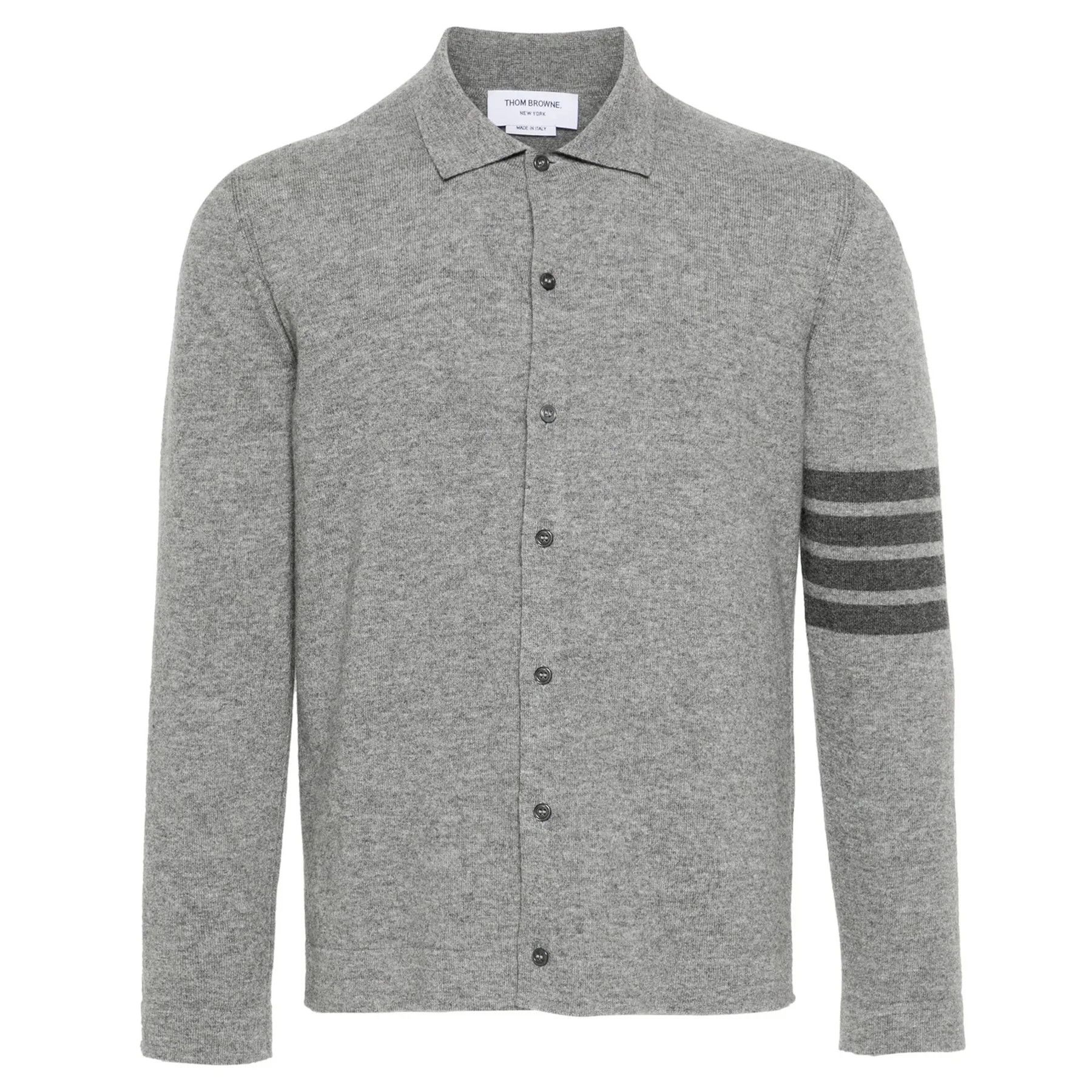 Thom Browne o1s22i1n1224 Cashmere Cardigan in Grey Size US M / EU 48-50 / 2 - 1 Thumbnail