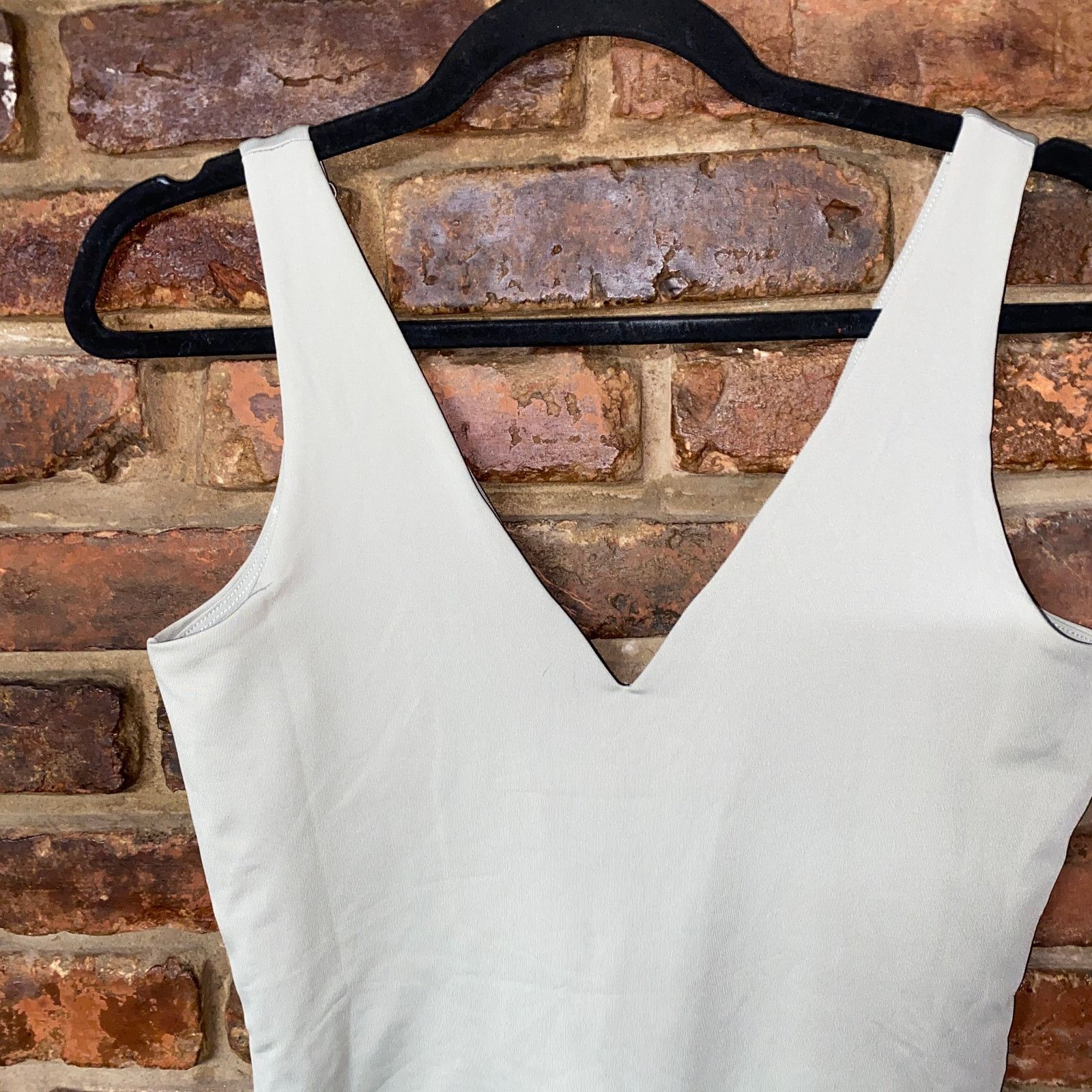 Other Dress Forum Everyday Sage Green Plunging Bodysuit Large Size L / US 10 / IT 46 - 3 Thumbnail