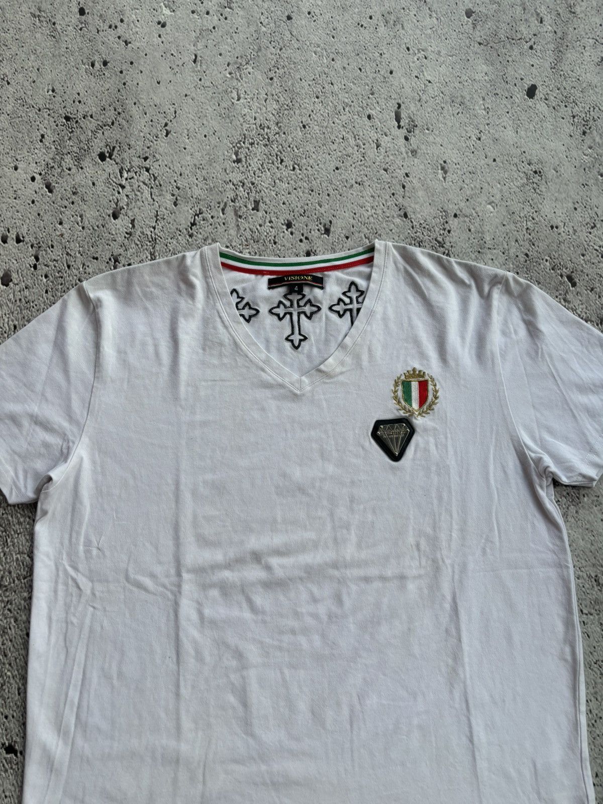 Hysteric Glamour Y2k Visione Diamon logo tshirt Size US L / EU 52-54 / 3 - 4 Thumbnail