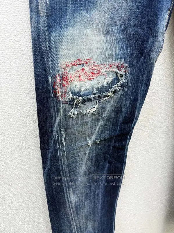 Dsquared2 DSQUARED2 Men's Blue Denim Casual Pants . Size US 34 / EU 50 - 3 Thumbnail