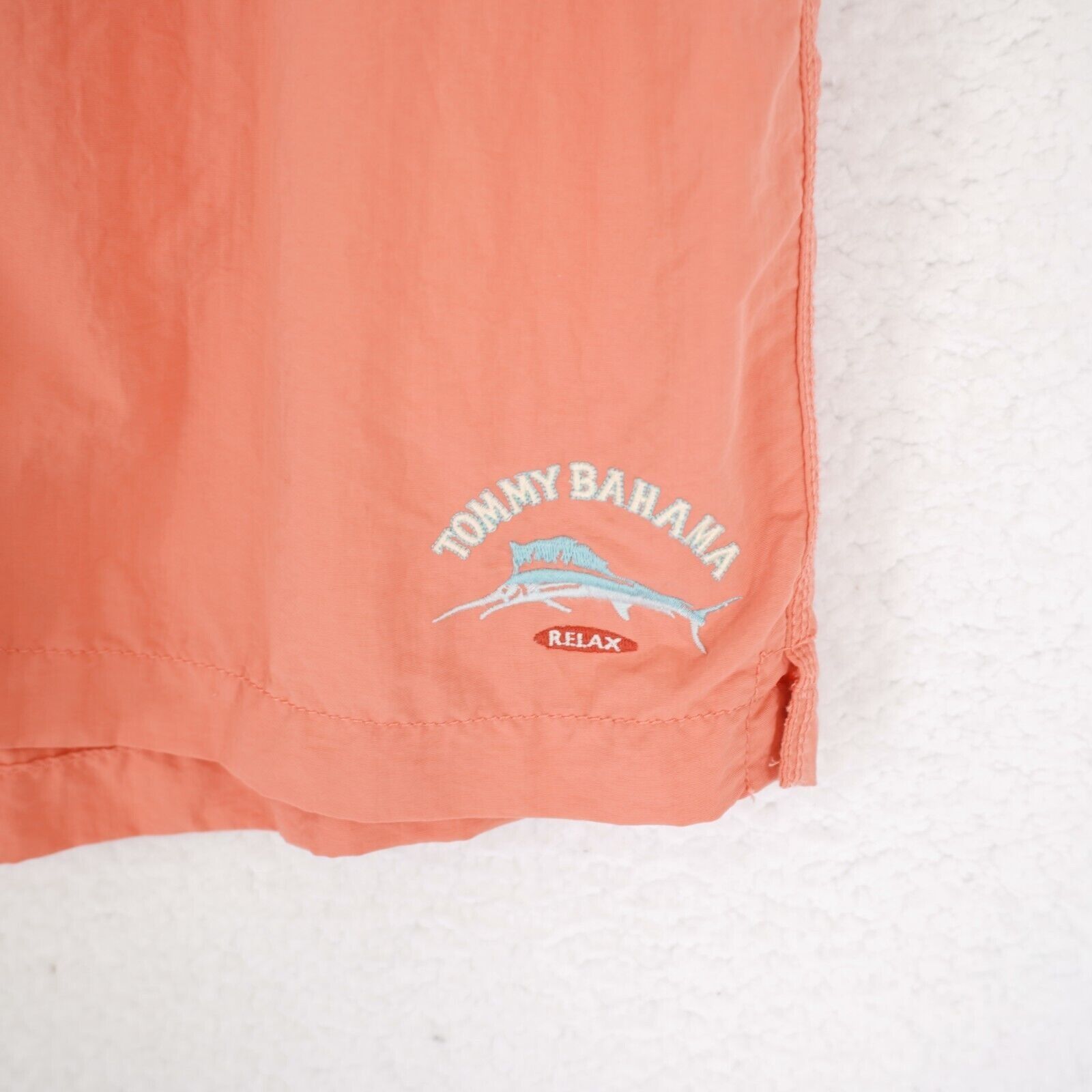 Tommy Bahama Tommy Bahama Relax Peach Pink Lined Swim Trunks Large 38/4.5 Size US 38 / EU 54 - 3 Thumbnail