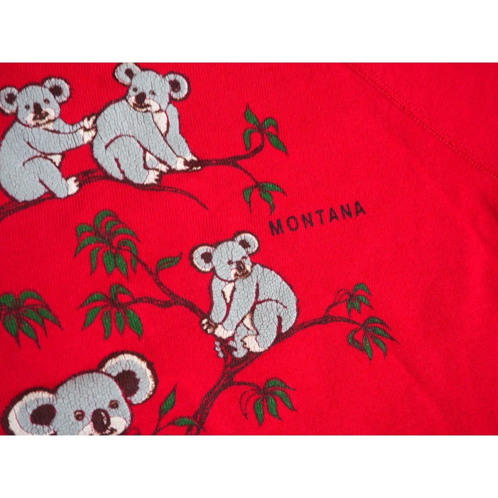 Hanes **VTG 80s 90s Hanes Koala Nature Red USA Pullover Sweatshirt XL** User: VTG 80s 90s Hanes Koala Nature Red USA Pullover Sweatshirt XL Size US XL / EU 56 / 4 - 3 Thumbnail