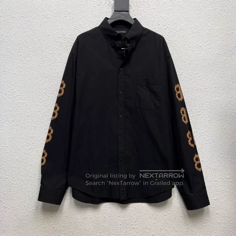 Balenciaga Balenciaga size 41 Bitcoin Double B Stripe Logo Black Long Size US S / EU 44-46 / 1 - 2 Thumbnail