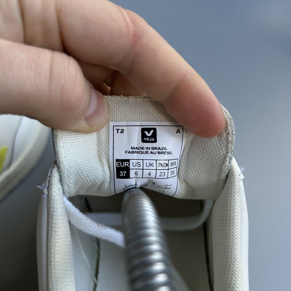 Veja Veja V-12 Leather Low Top Sneakers Shoes y2k premiata vibe Size US 6 / IT 36 - 13 Thumbnail