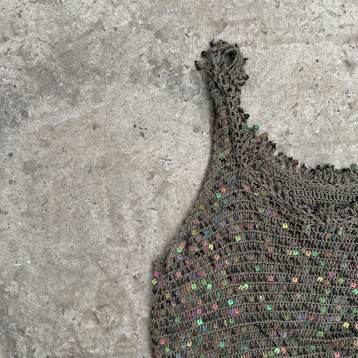 Issey Miyake VTG Japanese Style Grunge Tank Top Sleeveless Avantgarde Size L / US 10 / IT 46 - 10 Thumbnail