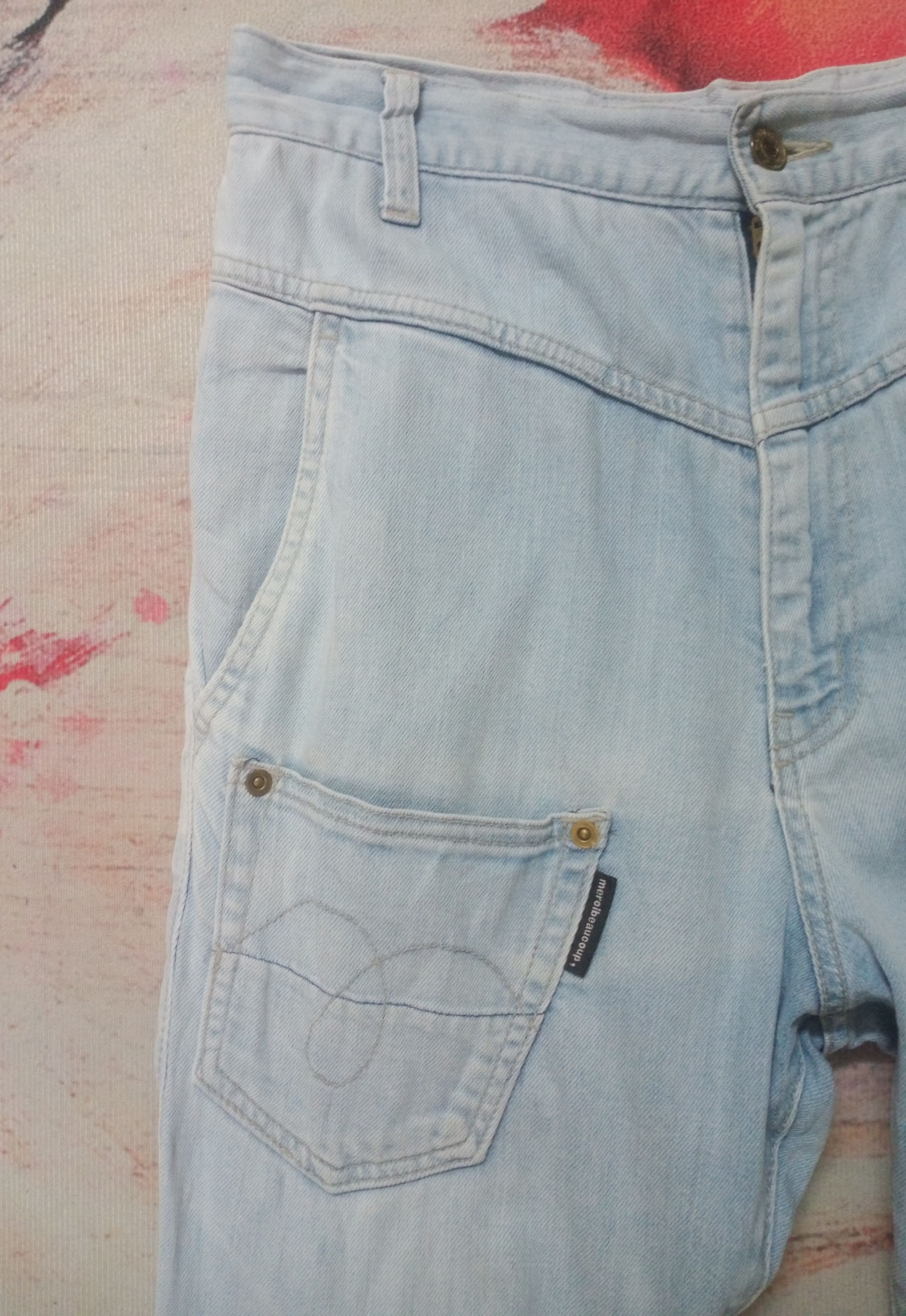 mercibeaucoup Rare Vintage Issey Miyake Mercibeaucoup Sarouel Denim Jeans Size US 30 / EU 46 - 3 Thumbnail