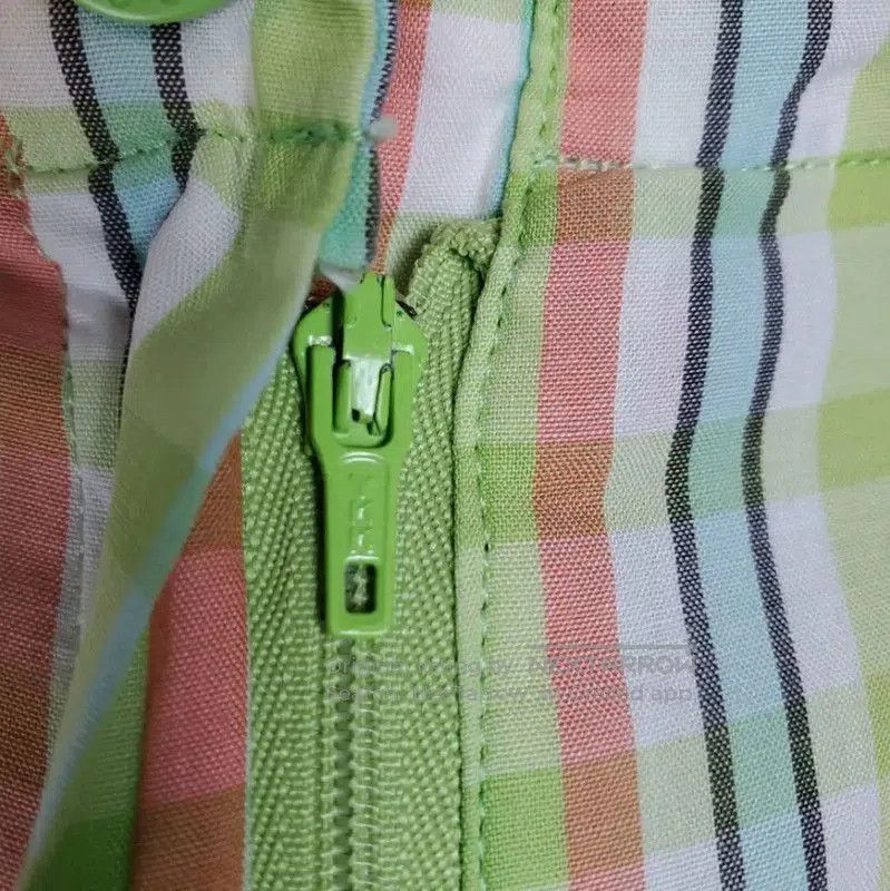 Dior Dior Green Cotton Plaid Summer Shorts . Size 27" / US 4 / IT 40 - 5 Thumbnail
