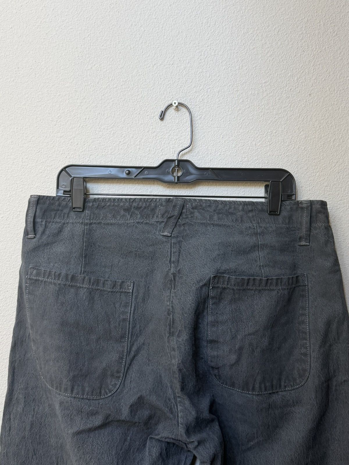Evan Kinori Four pocket cotton hemp sumi inked dyed pants 34 Size US 34 / EU 50 - 7 Thumbnail