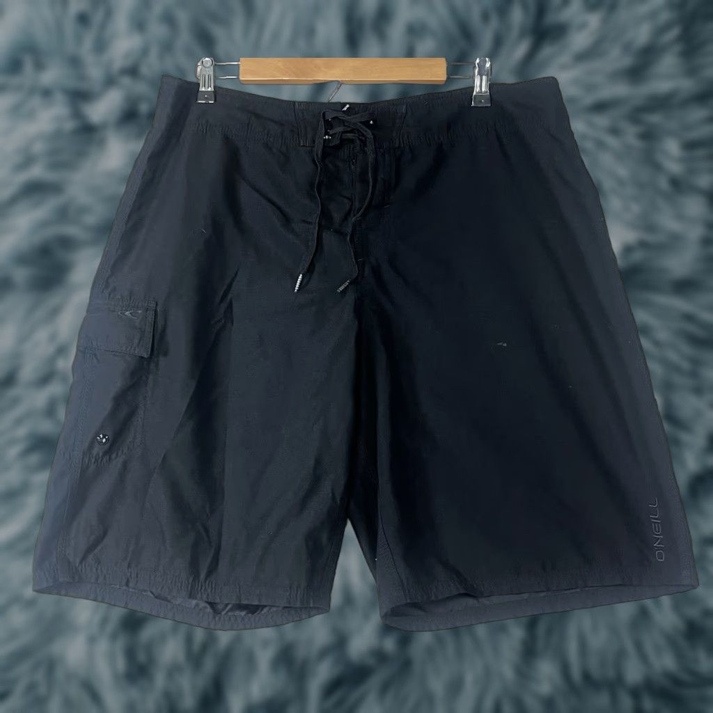 O'Neill O'Neill Board Shorts Black Swim Trunks Beach Cargo Style Pocket Men’s 36 Surfing Men Black Board Shorts Size US 36 / EU 52 - 1 Thumbnail