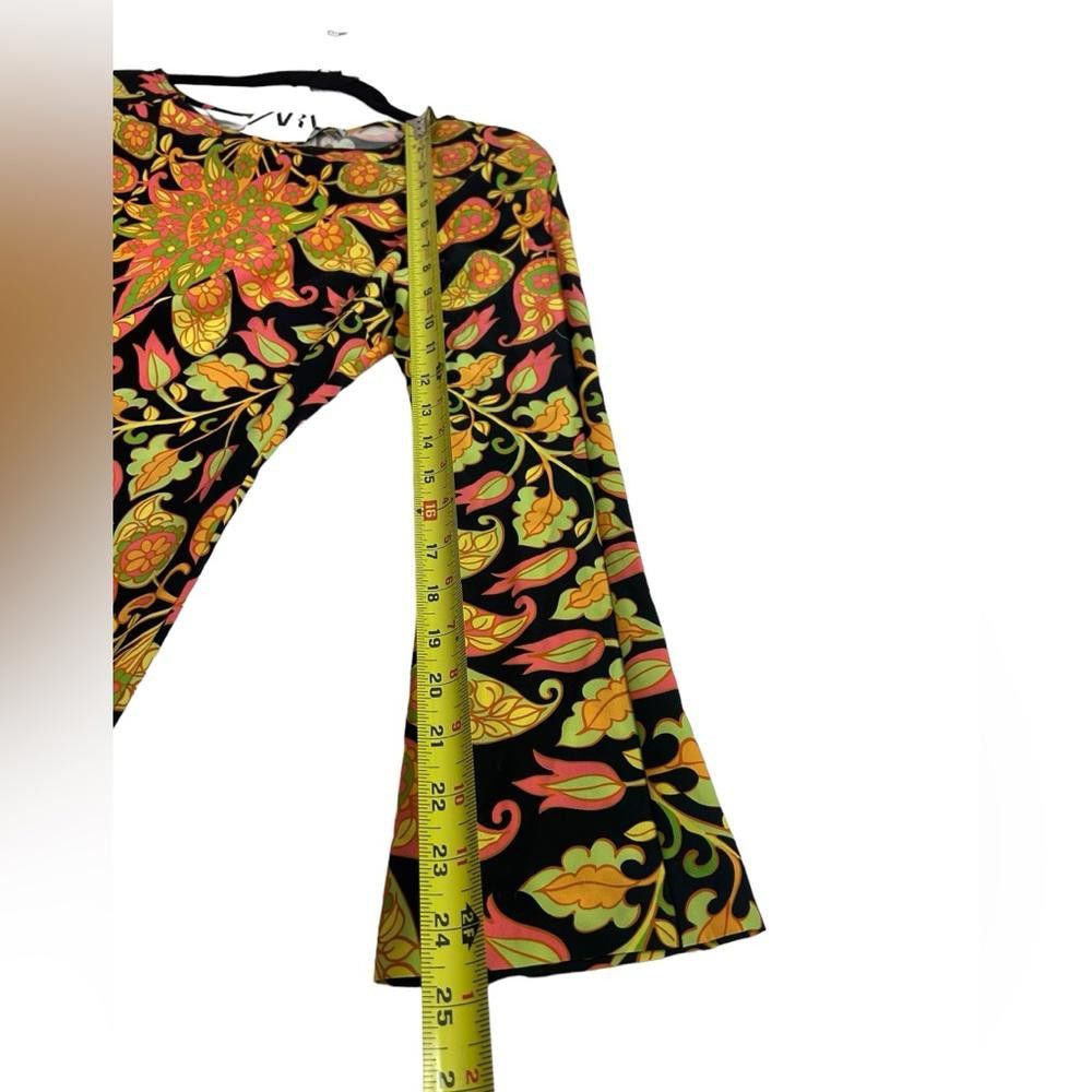 Zara Zara l NWOT Retro Paisley Long Sleeve Mini Dress XS Size XS / US 0-2 / IT 36-38 - 6 Thumbnail