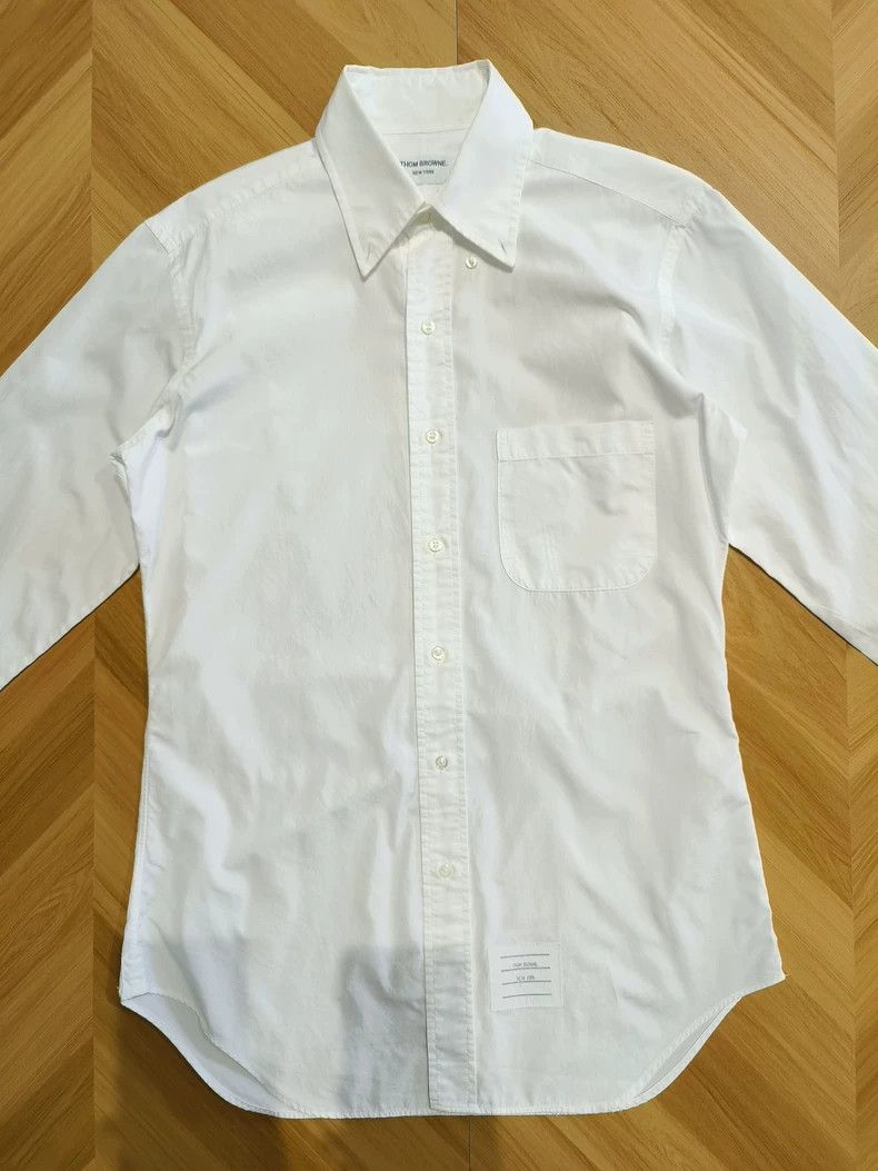 Thom Browne Thom Browne Pure white shirt Size US M / EU 48-50 / 2 - 1 Thumbnail