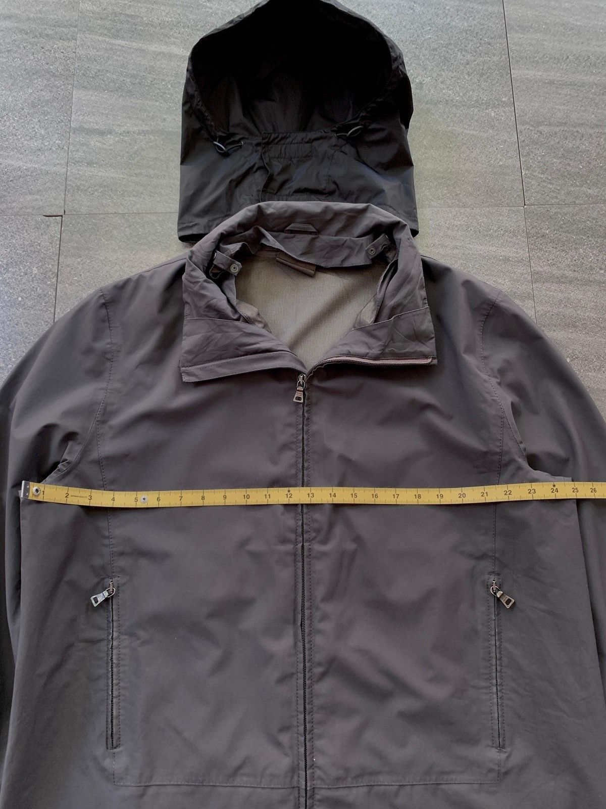 Prada FREE TAX! 2000s Goretex Convertible Hooded Coat Jacket Size US L / EU 52-54 / 3 - 24 Thumbnail