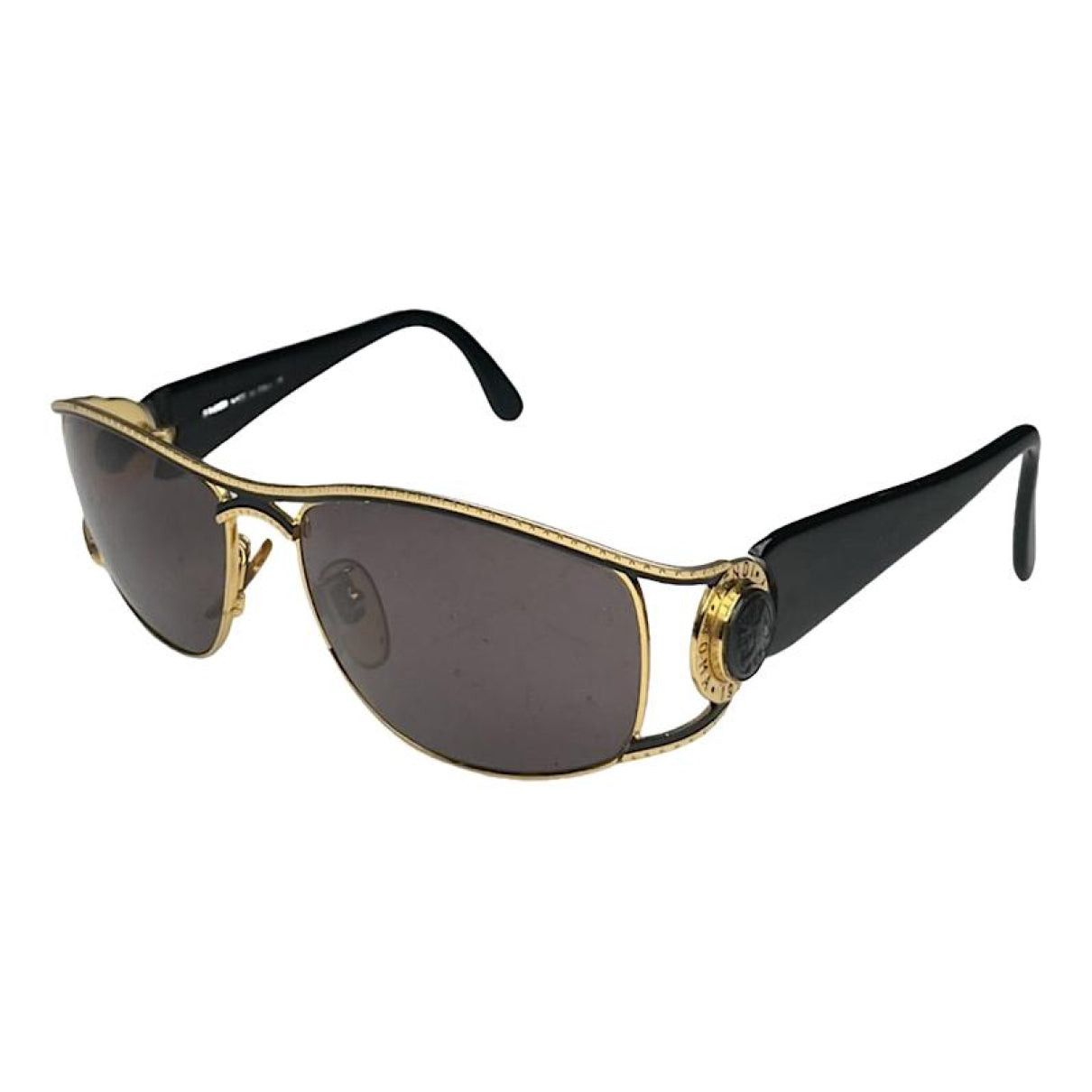Fendi Black Plastic Sunglasses Size ONE SIZE - 1 Thumbnail