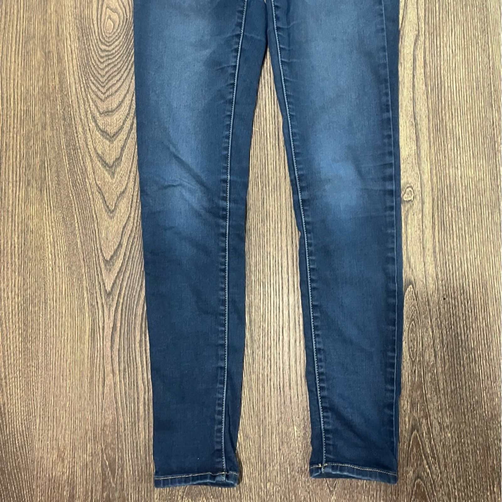 American Eagle Outfitters American Eagle Jeans Skinny Super Super Stretch Medium Wash Size 26" / US 2 / IT 38 - 4 Thumbnail