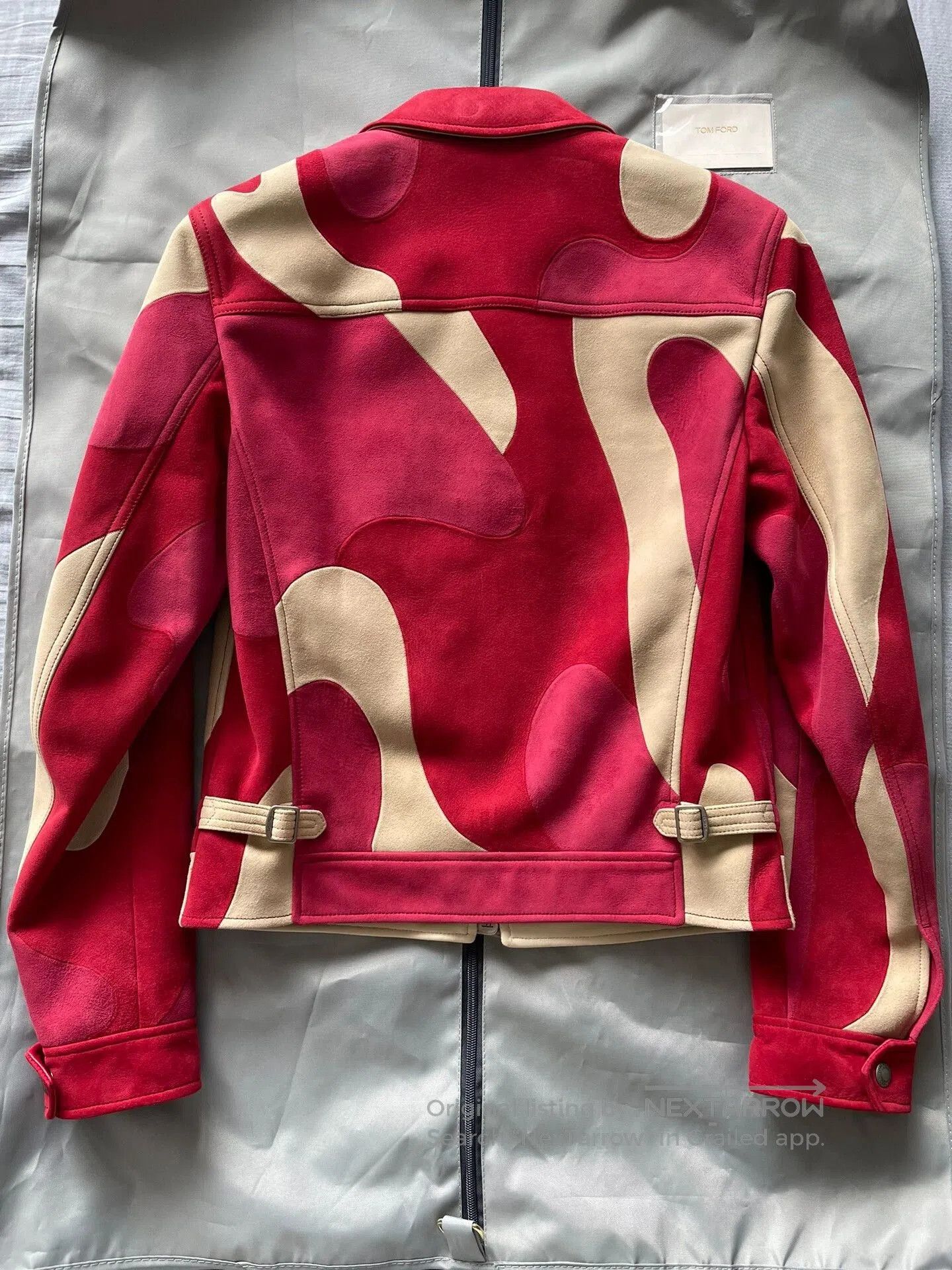 Tom Ford TOM FORD 2016SS Asymmetric Colorblock Jacket. Size US S / EU 44-46 / 1 - 4 Thumbnail