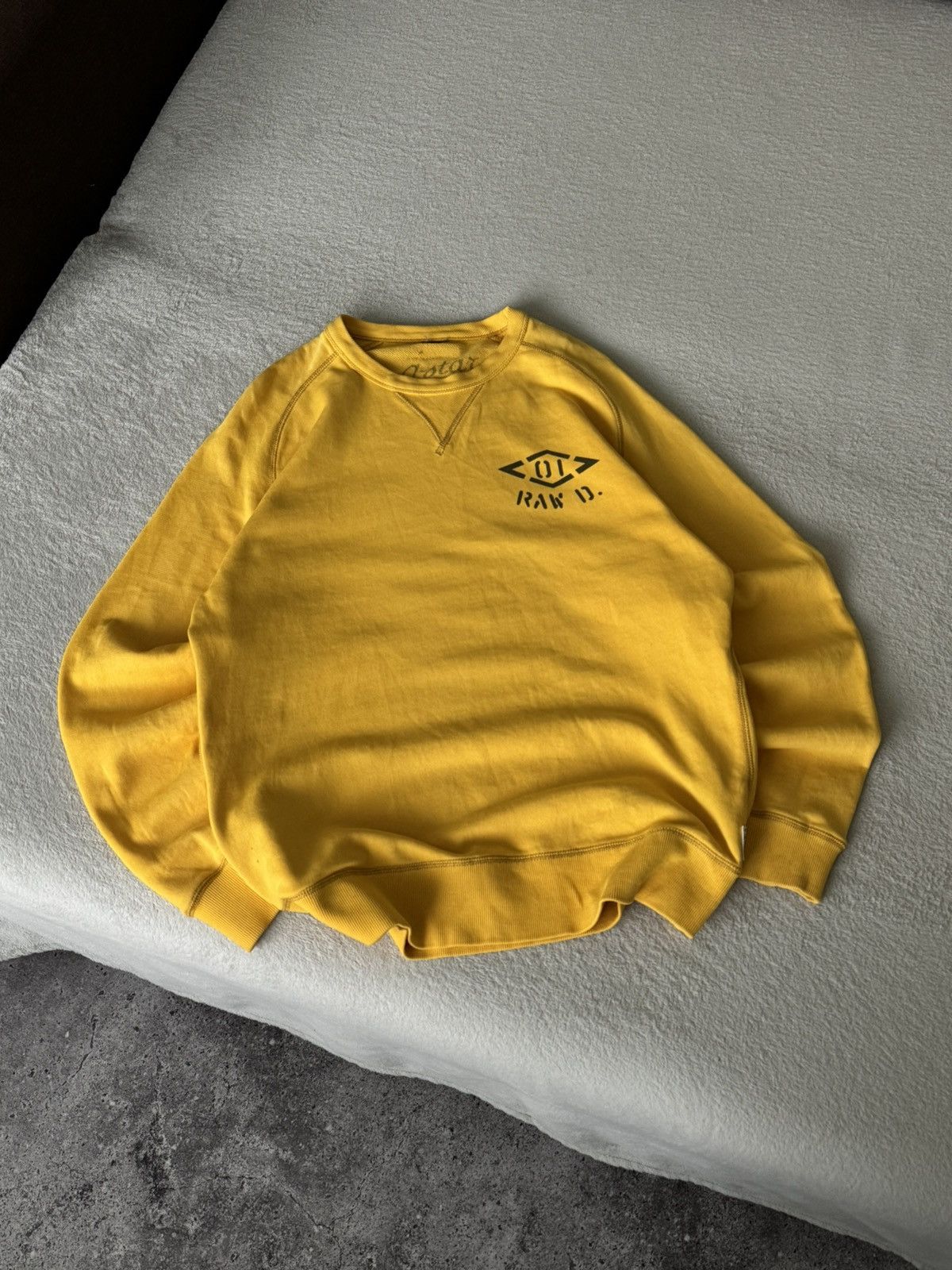 G-Star × Vintage Vintage G-Star Raw Y2K big logo oversized sweatshirt Size US L / EU 52-54 / 3 - 7 Thumbnail