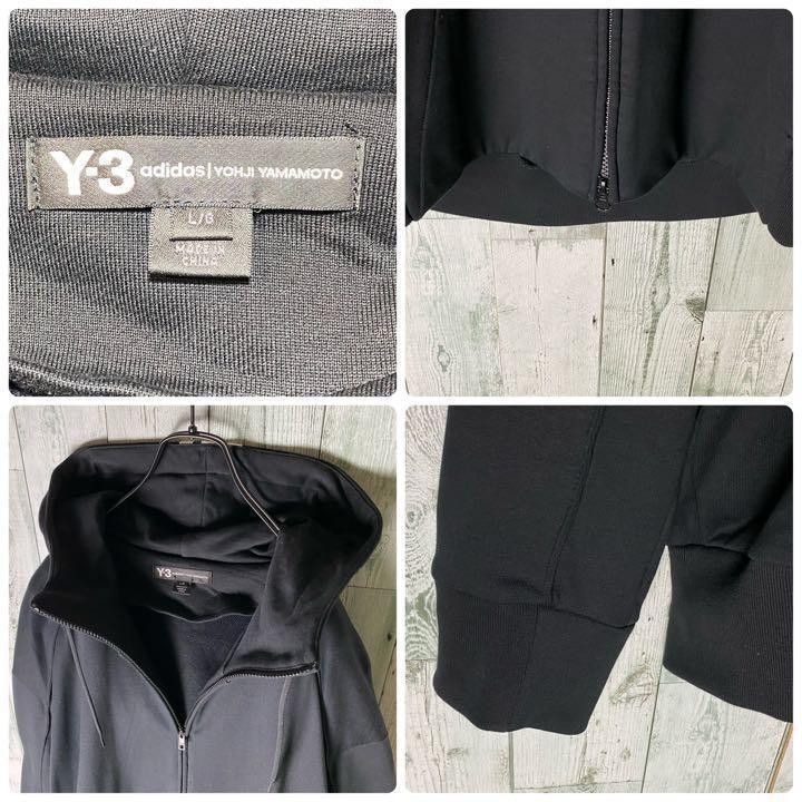Yohji Yamamoto Y-3 yohji yamamoto back print three line sweatshirt hoodie Size US L / EU 52-54 / 3 - 9 Thumbnail