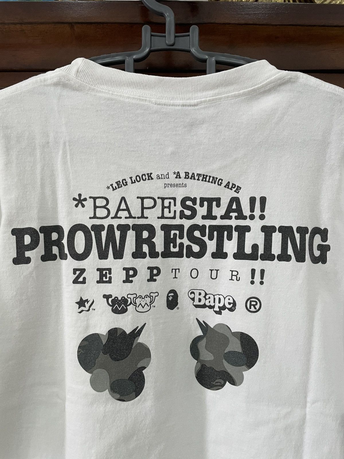 Bape Final Drop‼️ Vintage BAPE x Prowrestling Tour Bathing Ape Size US L / EU 52-54 / 3 - 13 Thumbnail