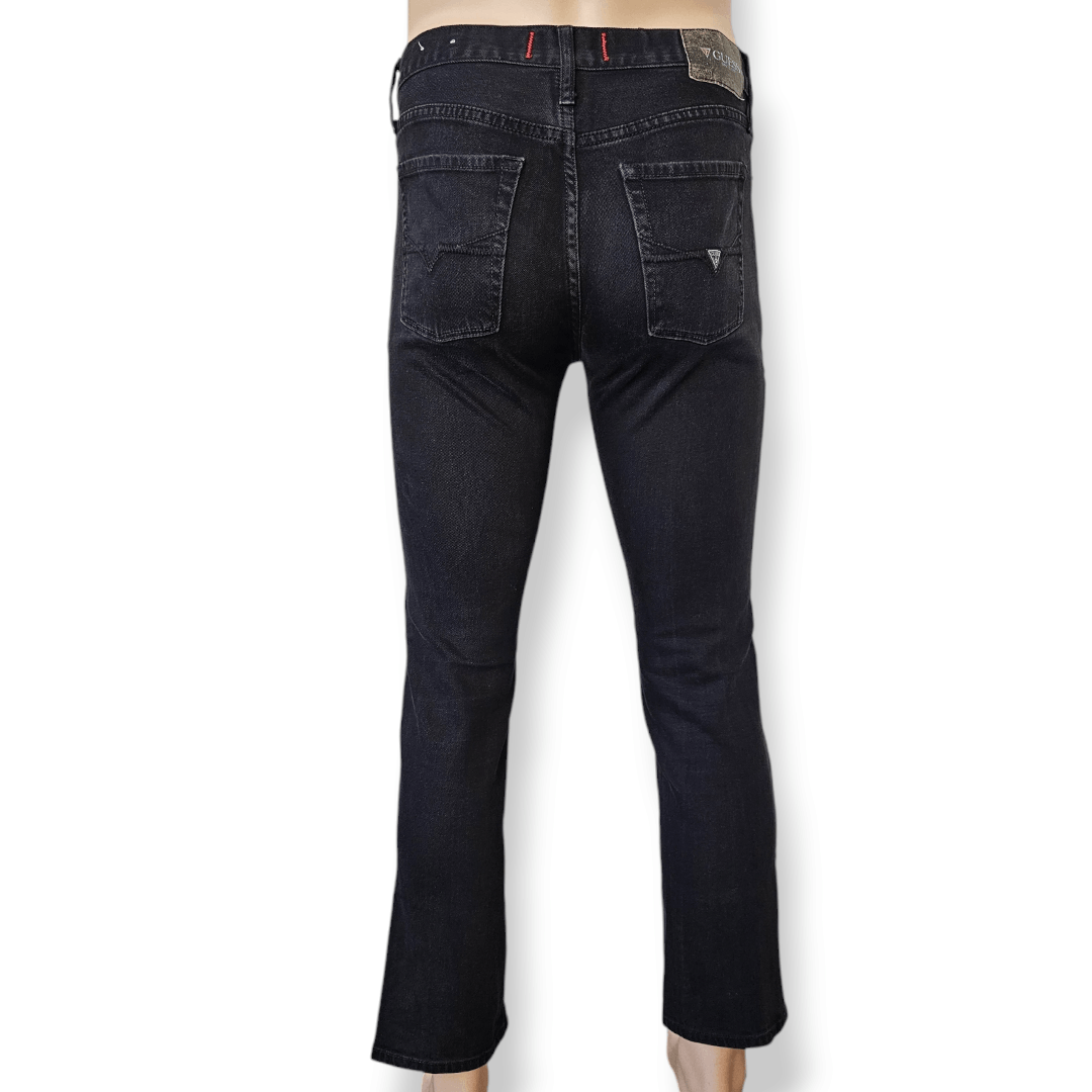 Guess GUESS Black Slim Straight Del Mar Fit Jeans Size 33x32 Size US 33 - 7 Thumbnail