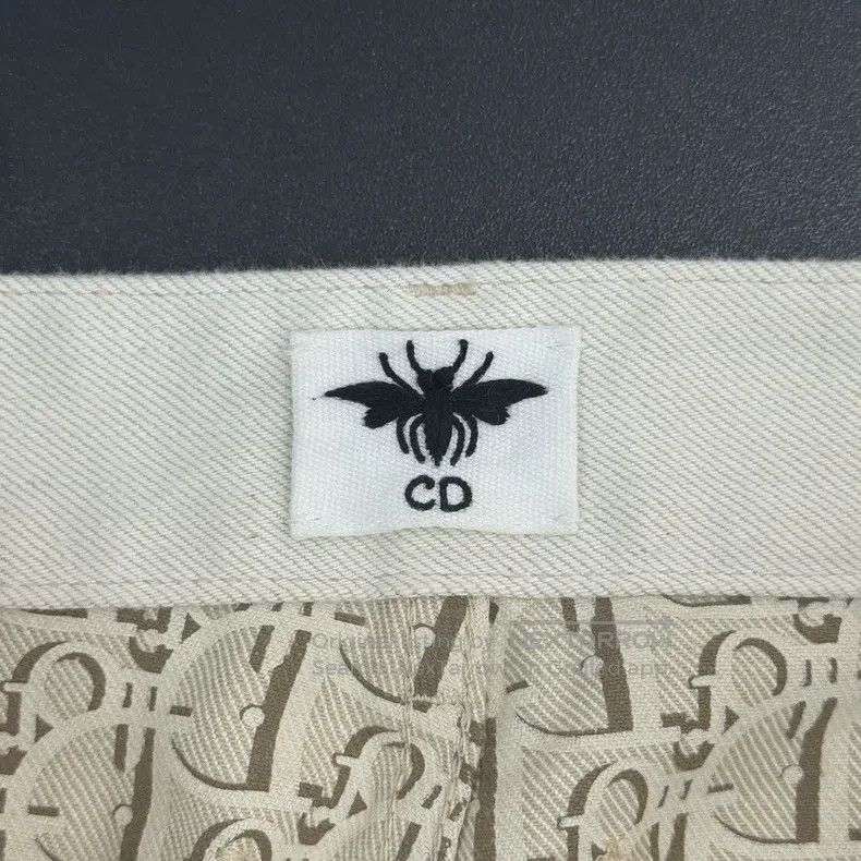 Dior Dior Beige leather-label jeans Size 42" / US 20 - 5 Thumbnail