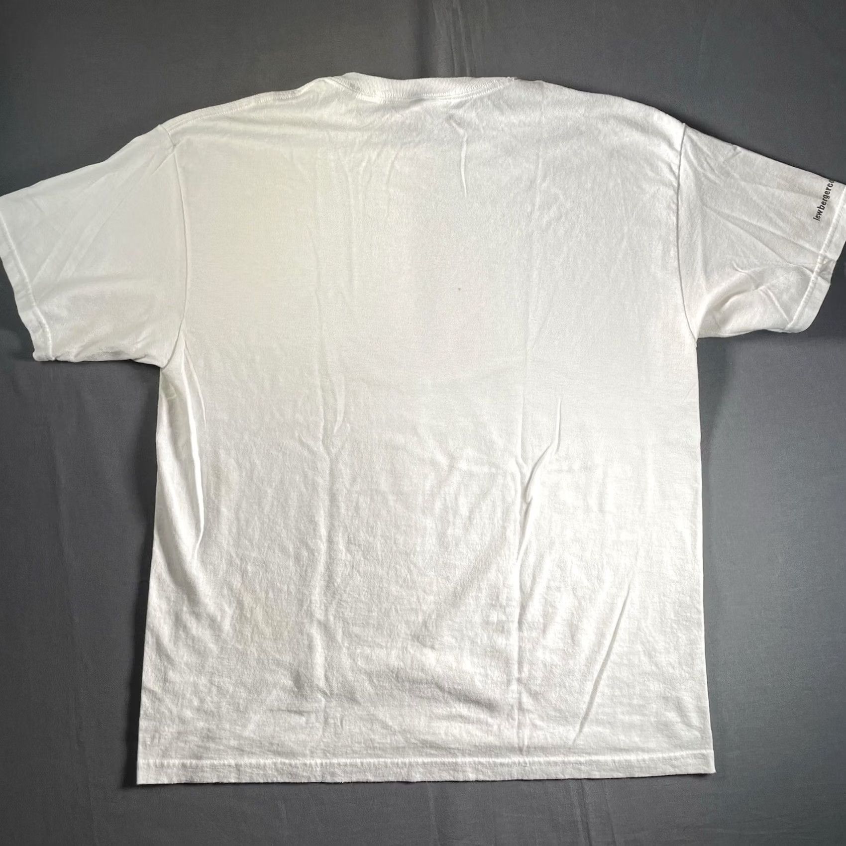 Vintage Lewis Lewberger shirt T-Shirt Mens L White Keith Habersberger Alex Lewis Try Guys Shirt Size US L / EU 52-54 / 3 - 6 Thumbnail