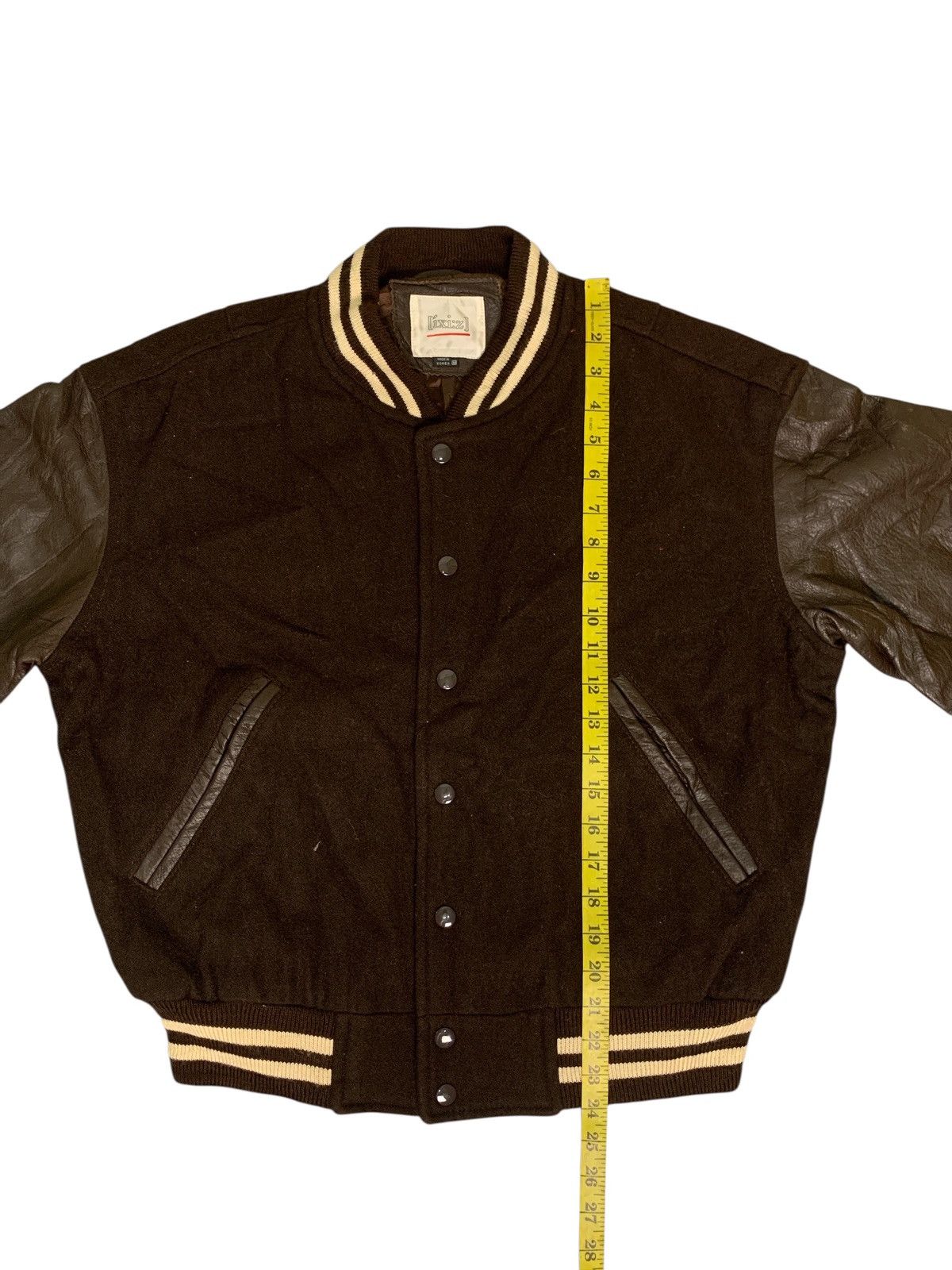 Japanese Brand Rare Design Vintage [ixi:z] Right Staff Varsity Jackets Size US M / EU 48-50 / 2 - 8 Thumbnail