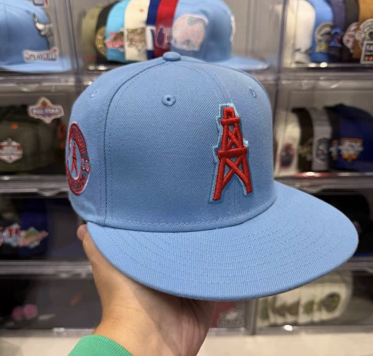 New Era New Era Houston Oilers 1960 Baseball Cap J32 Size ONE SIZE - 1 Thumbnail