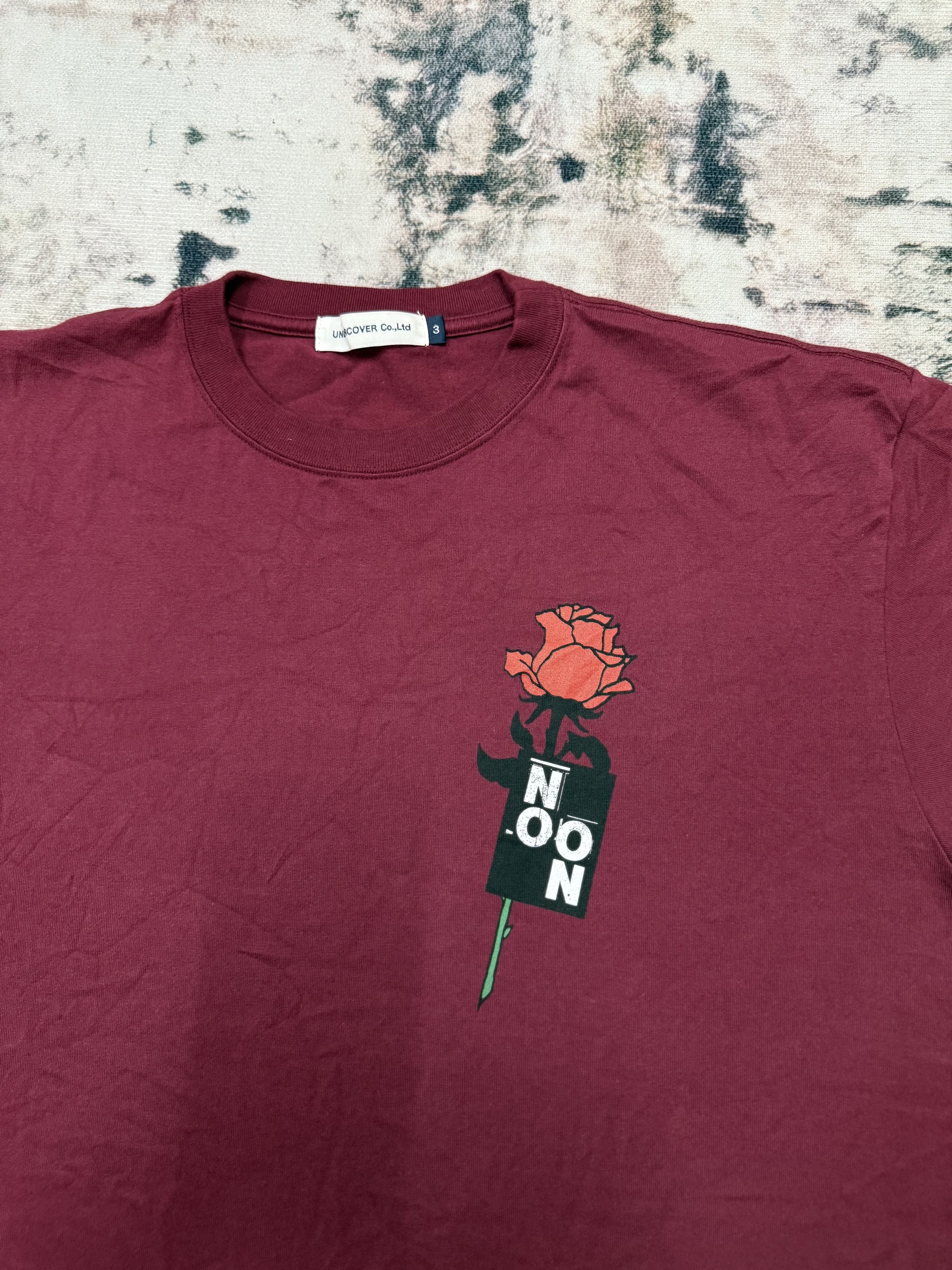 Japanese Brand × Undercover Undercover burgundy noon Tshirt Size US L / EU 52-54 / 3 - 4 Thumbnail