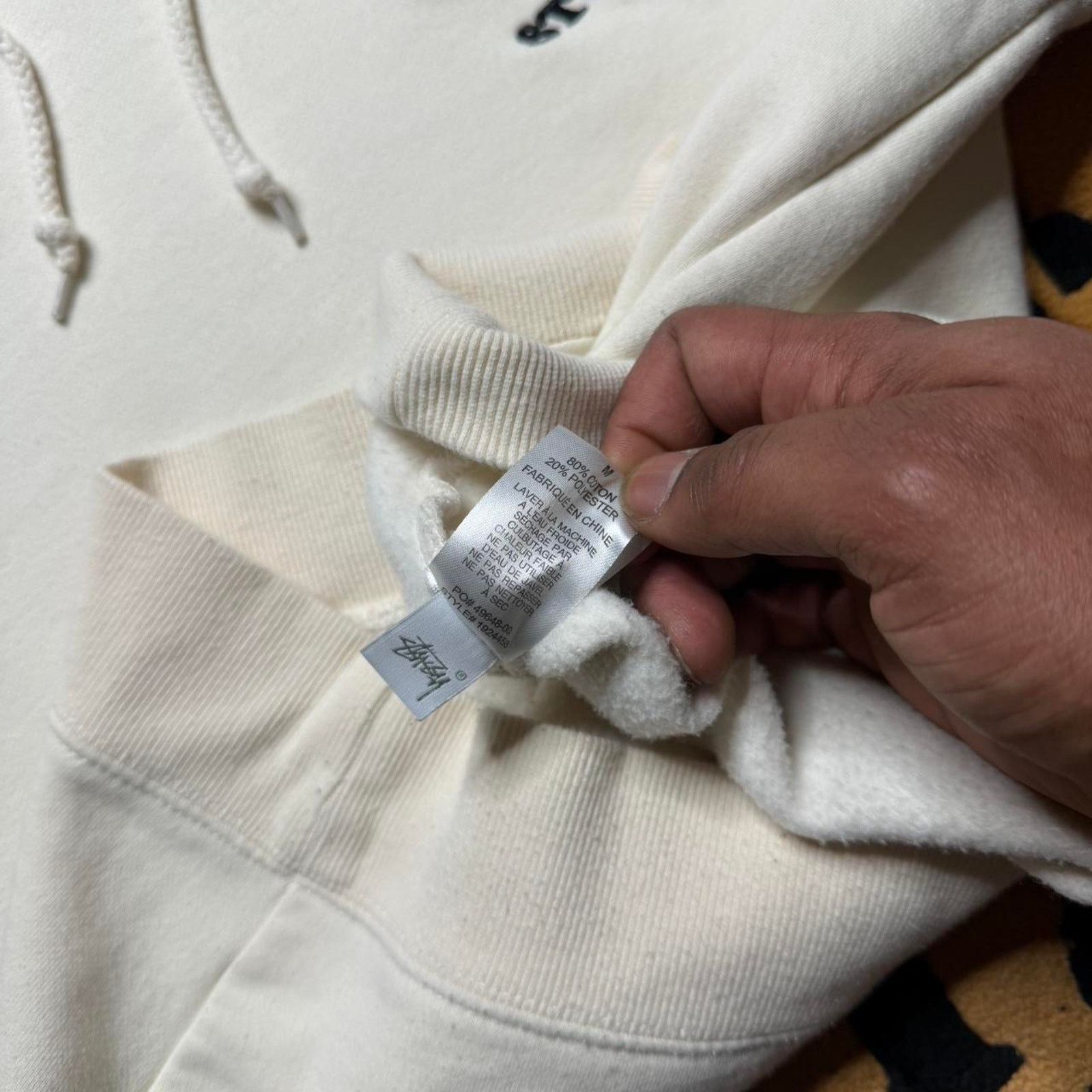 Stussy Stussy Embroidered Dose Graphic Logo Pullover Hoodie Medium Size US M / EU 48-50 / 2 - 5 Thumbnail