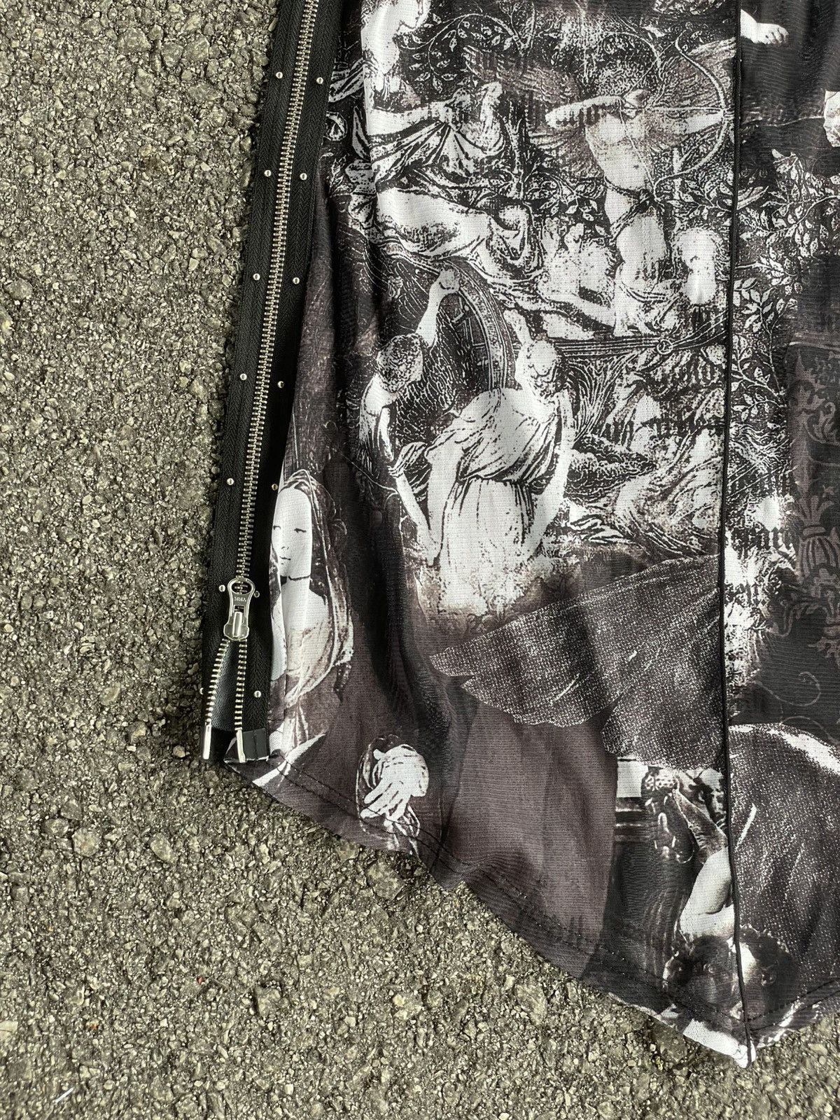 Jean Paul Gaultier Avant Grade Zip Side Skirt Size 32" / US 10 / IT 46 - 6 Thumbnail