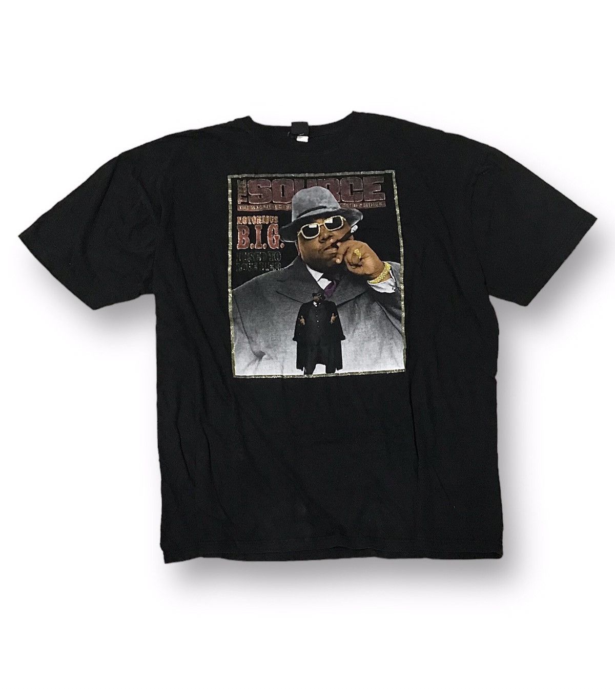 Rap Tees × Vintage RARE Vtg Source Magazine feat The Notorious B.I.G Size US XXL / EU 58 / 5 - 1 Thumbnail