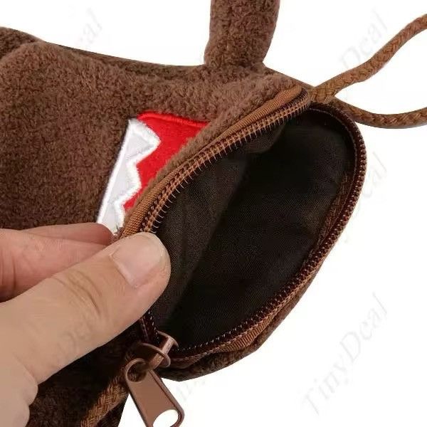 Other Kawaii Domo Kun Plush Coin Purse Size ONE SIZE - 3 Thumbnail