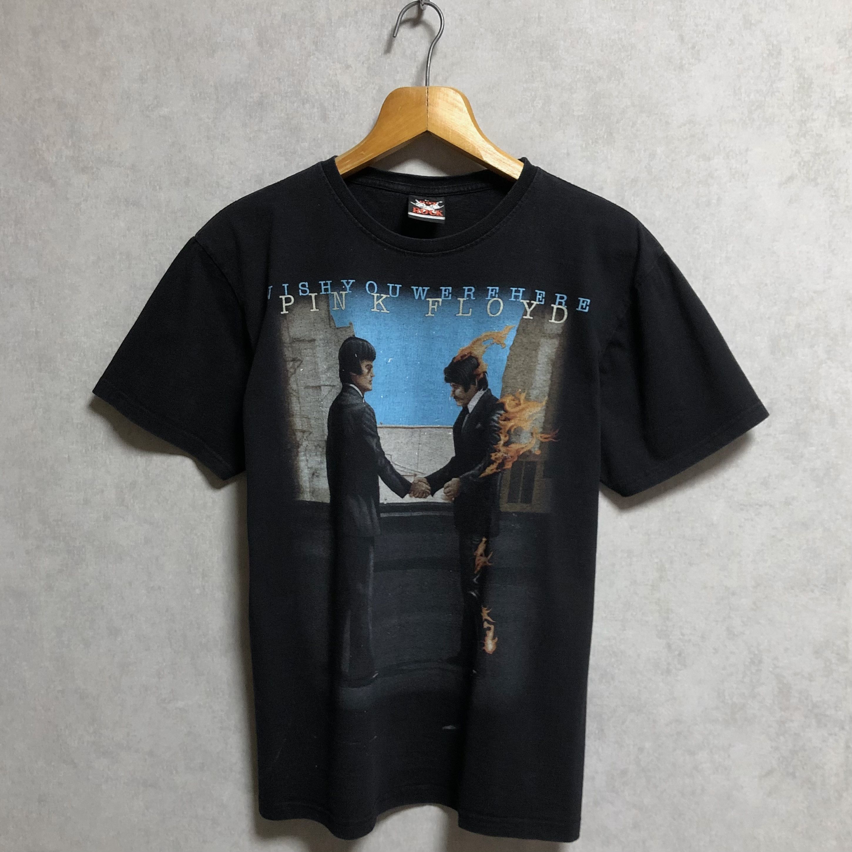 Pink Floyd Vintage Pink Floyd Wish You Were Here Fireman Tee Size US L / EU 52-54 / 3 - 1 Thumbnail