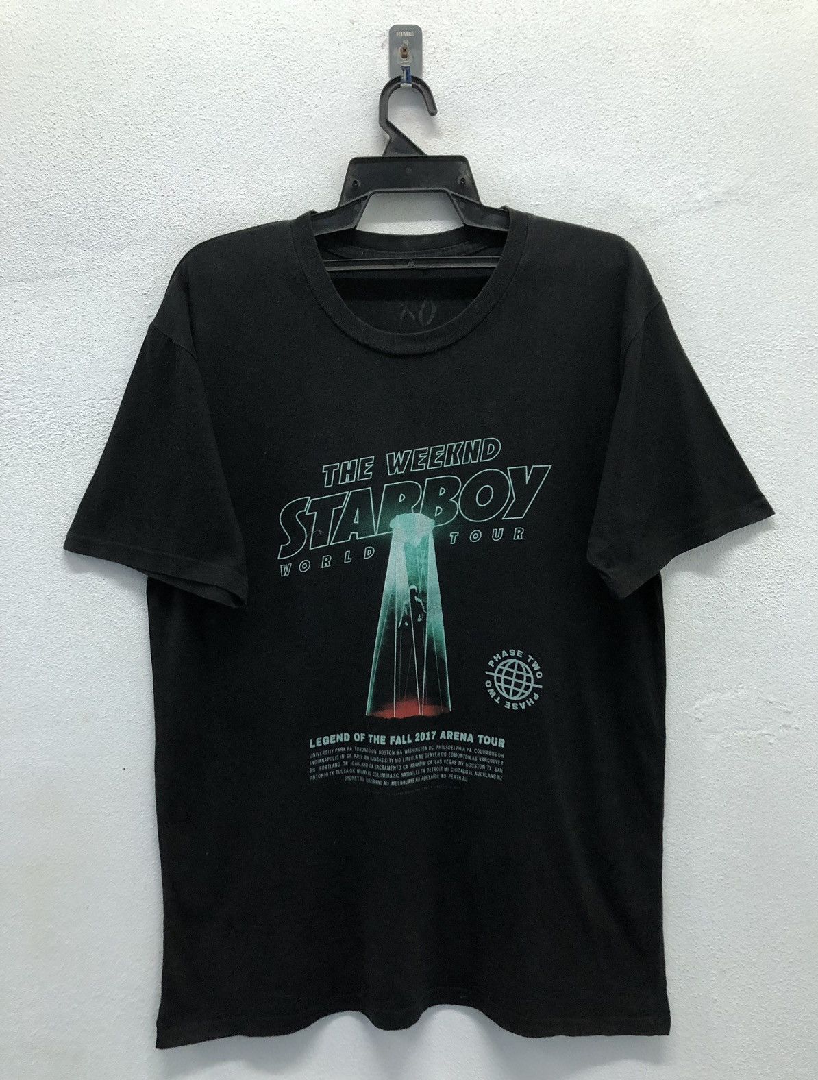 XO XO The Weeknd Starboy World Tour T-Shirt Size US L / EU 52-54 / 3 - 1 Thumbnail