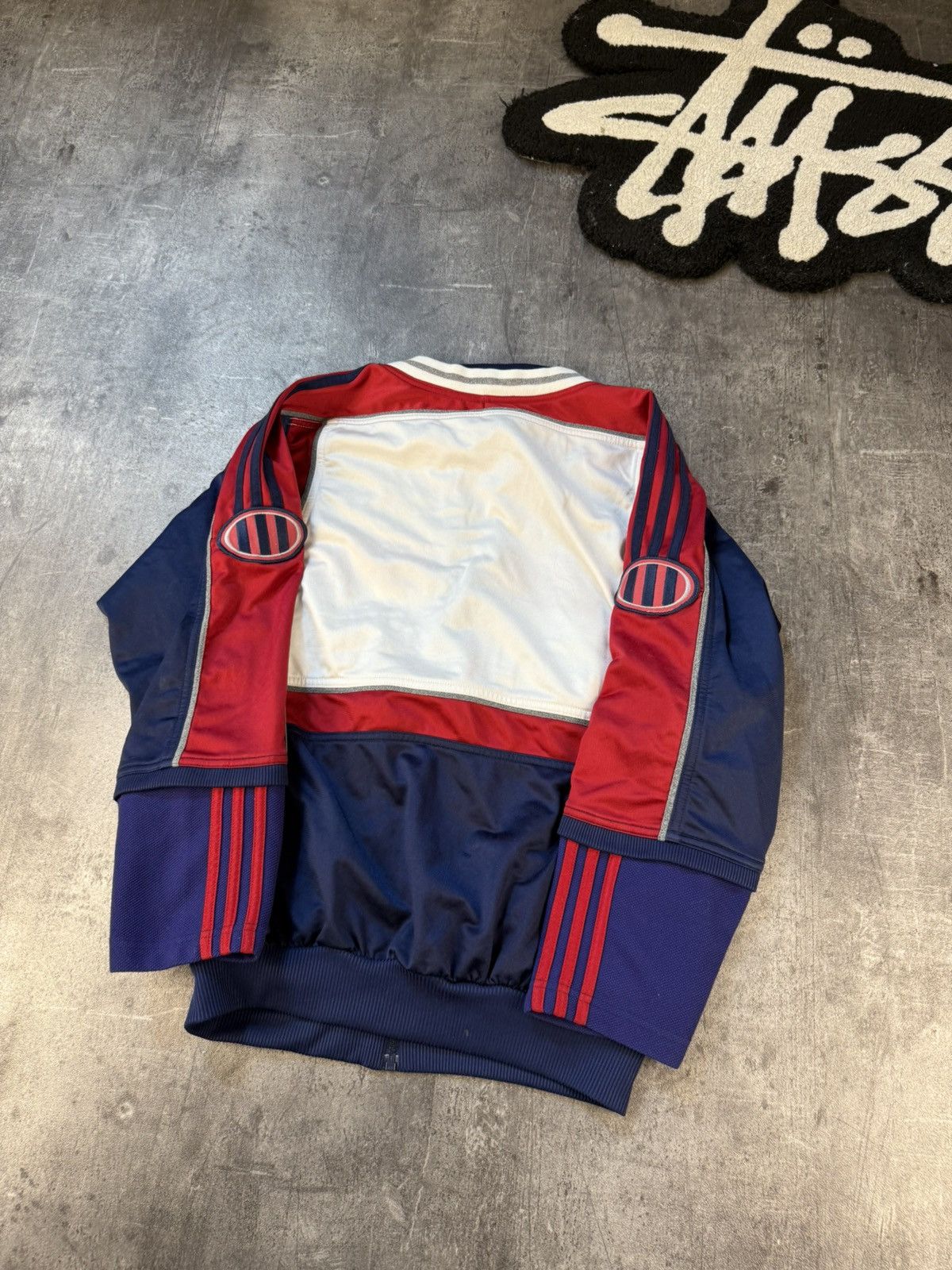Adidas Adidas vintage hoodie/knit Size US M / EU 48-50 / 2 - 8 Thumbnail