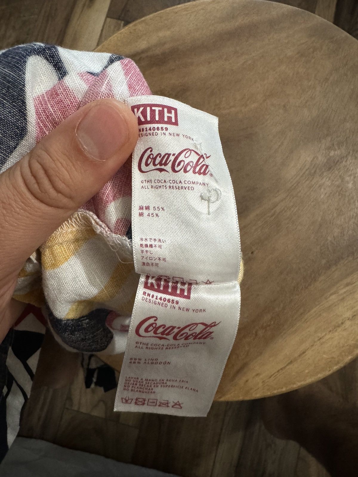 Coca Cola × Kith Kith Coca Cola Hawaiian Shirt Size US L / EU 52-54 / 3 - 7 Thumbnail