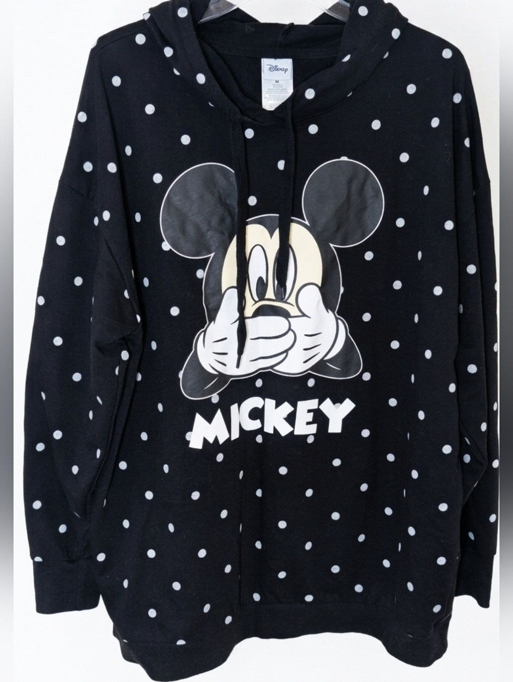 Disney Disney Vintage Mickey Mouse Hoodie Black White Graphic Size XXL / US 16-18 / IT 52-54 - 3 Thumbnail