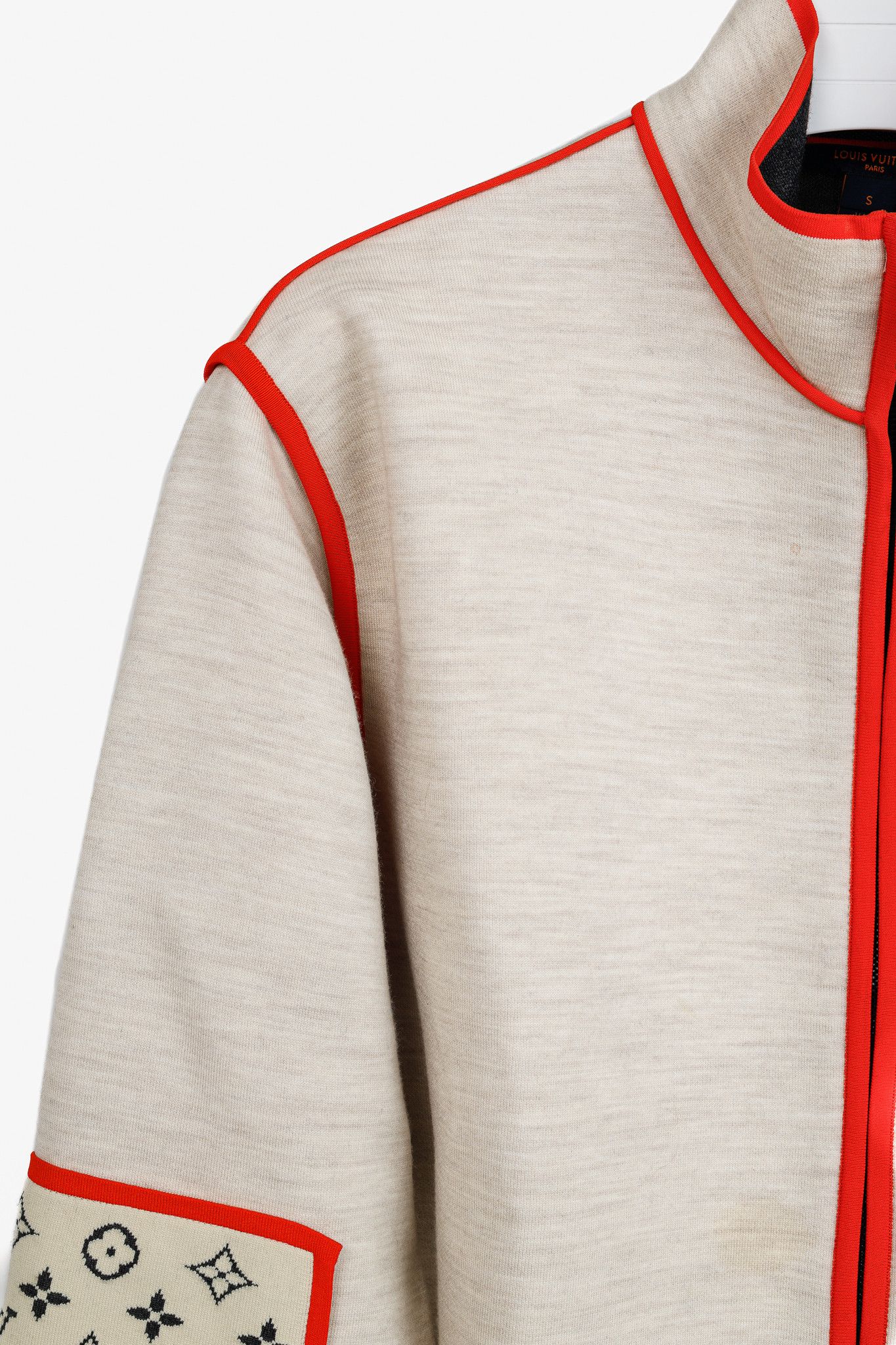 Louis Vuitton Louis Vuitton Off-White Monogram Vivid Trim Pullover Size S / US 4 / IT 40 - 5 Thumbnail