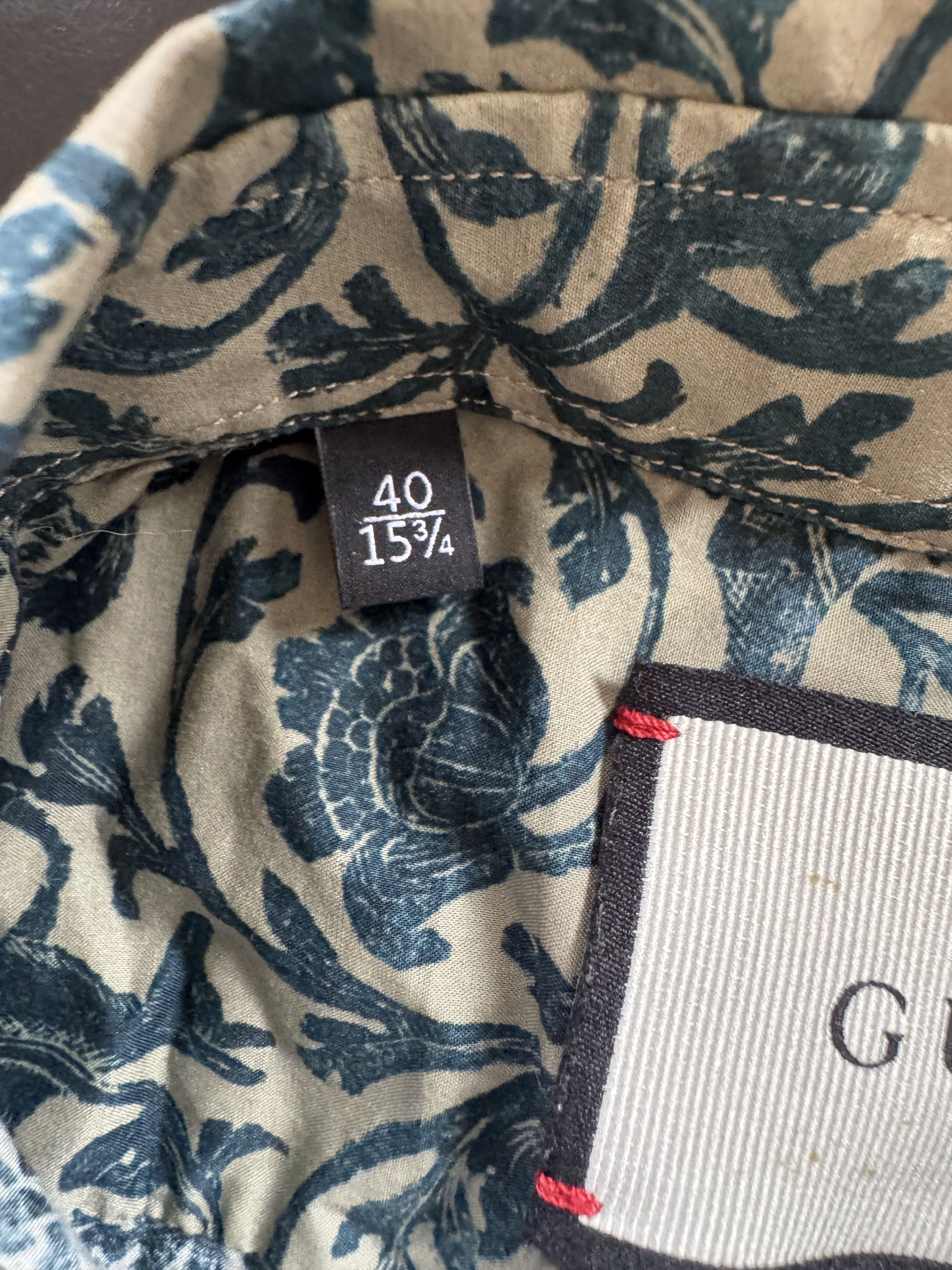 Gucci Cambridge Paisley Shirt Size US M / EU 48-50 / 2 - 16 Thumbnail